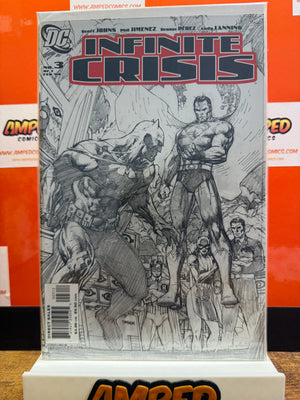 Infinite Crisis 3 Sketch Cover DC Comics Feb 2006