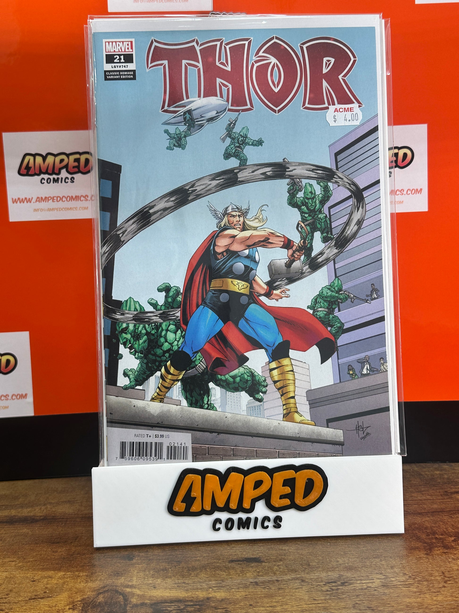 Thor 21 Classic Homage Variant Marvel Comics 2022