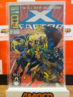 X-Factor 71 Marvel Comics Oct 1991 All-New Team 1st Adventure
