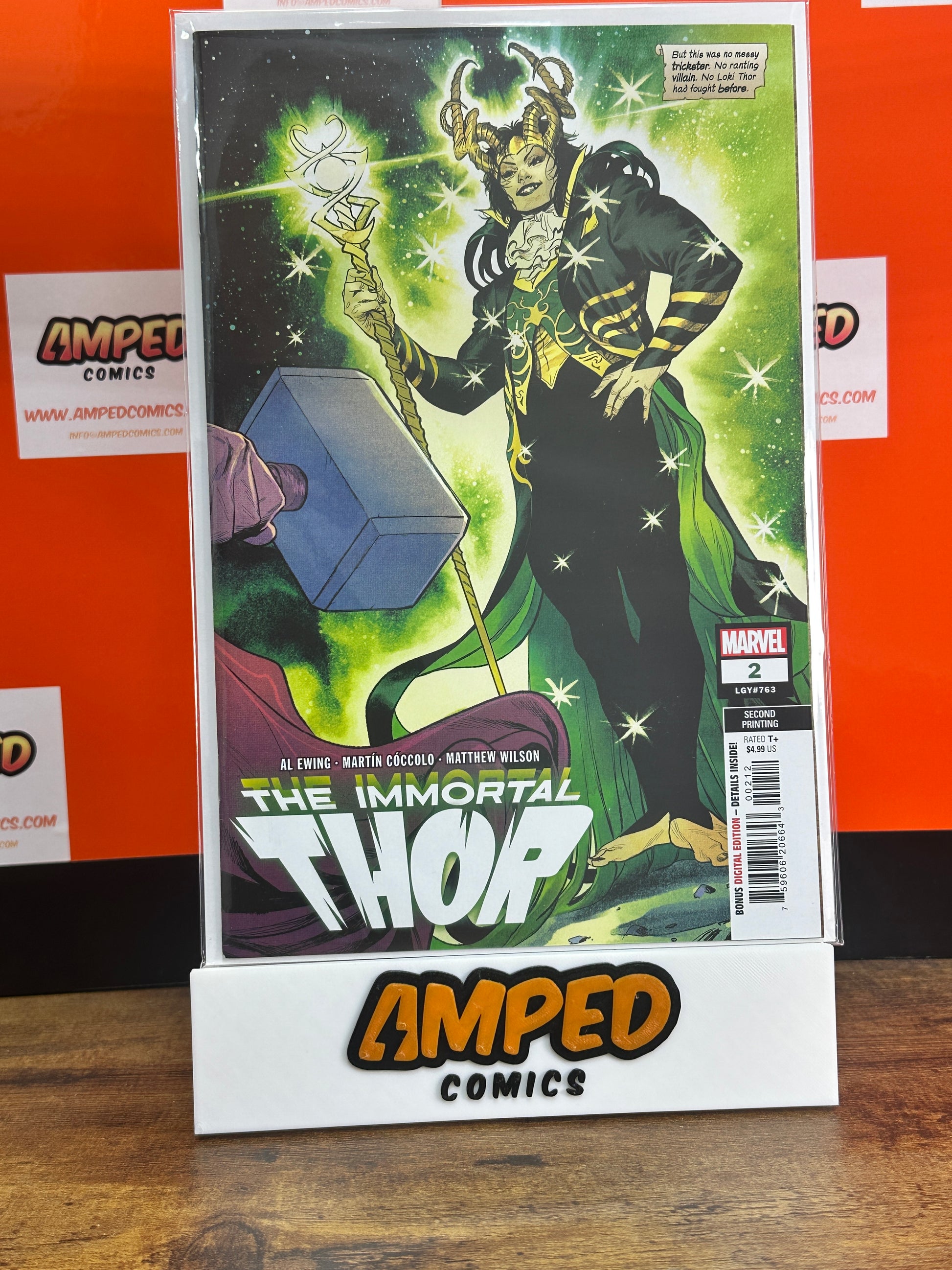 The Immortal Thor 2 Second Printing Marvel 2023