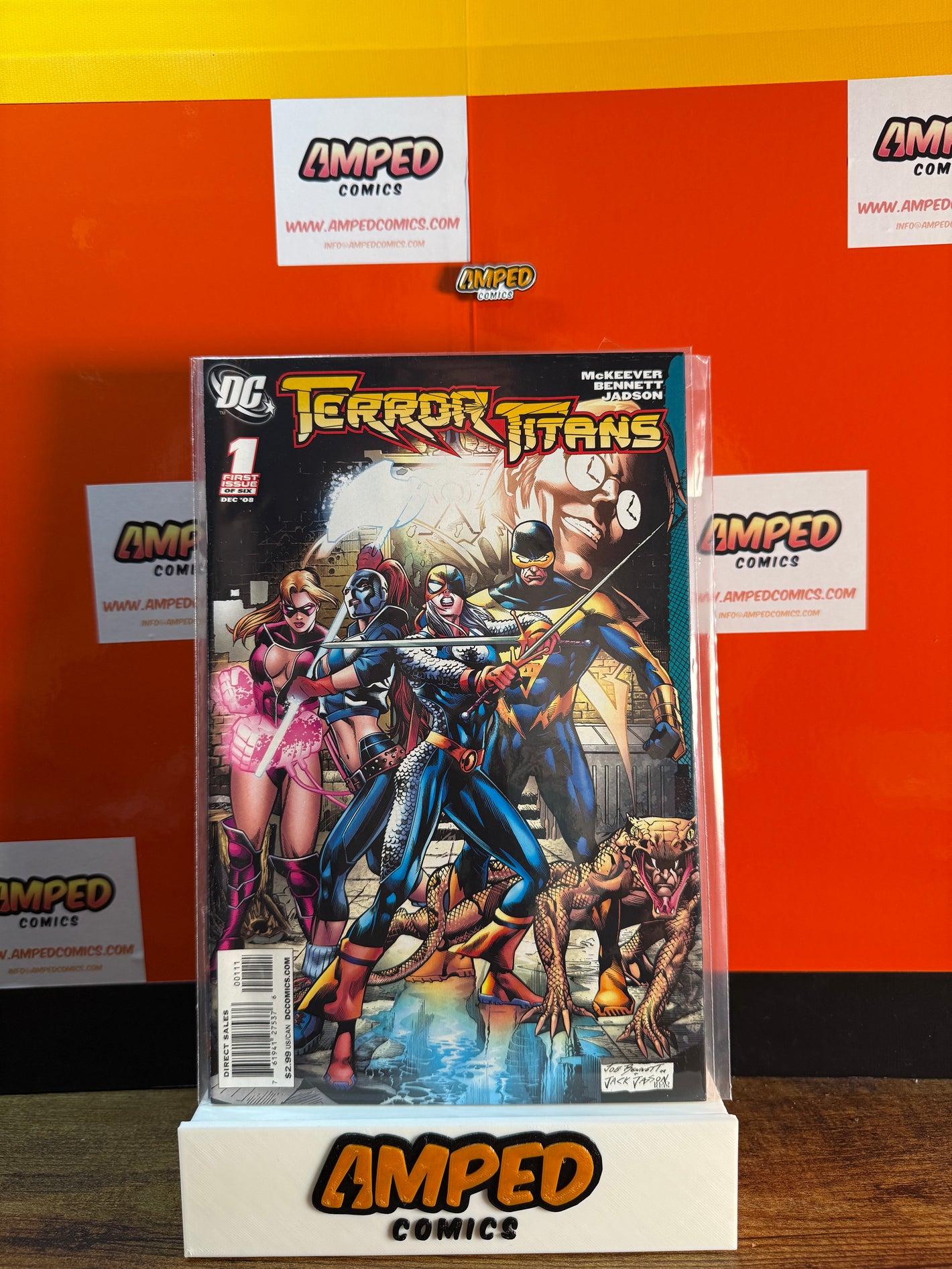 Terror Titans 1 DC Comics Dec 2008 First Issue