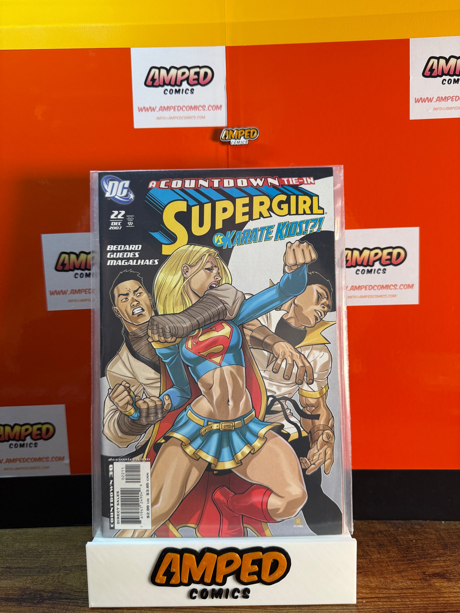 Supergirl 22 (Dec 2007) DC Comics - Countdown Tie-In