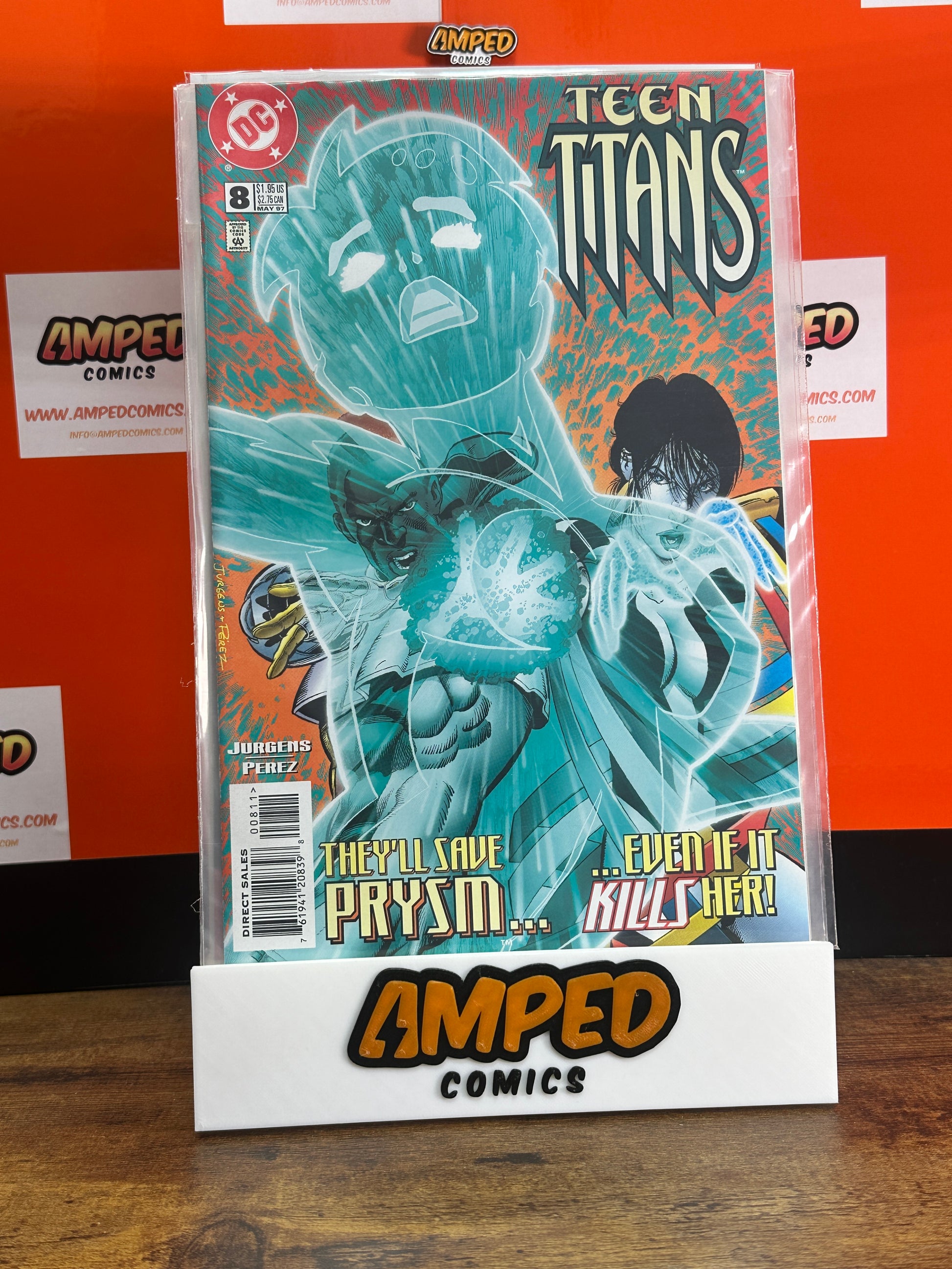 Teen Titans 8 DC Comics 1997 Jurgens Perez