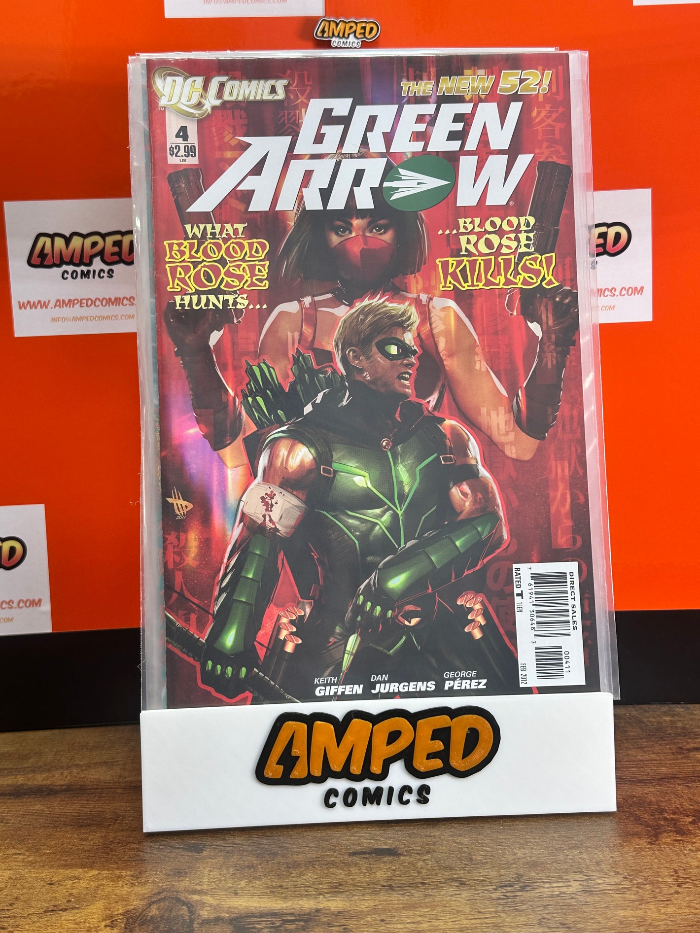 Green Arrow 4 (2011) DC Comics - The New 52