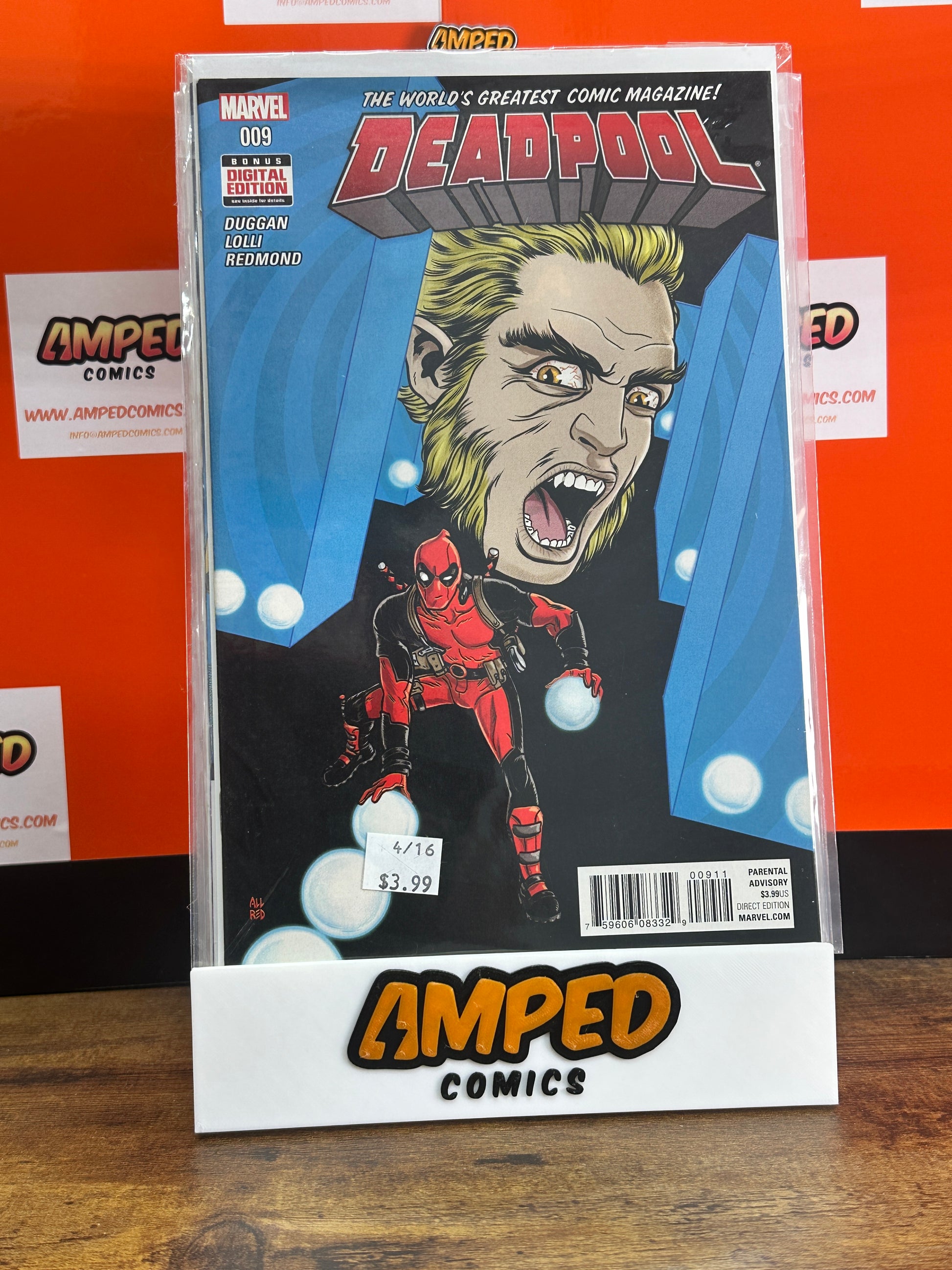 Deadpool 9 Marvel Comics 2016 Duggan Lolli Redmond