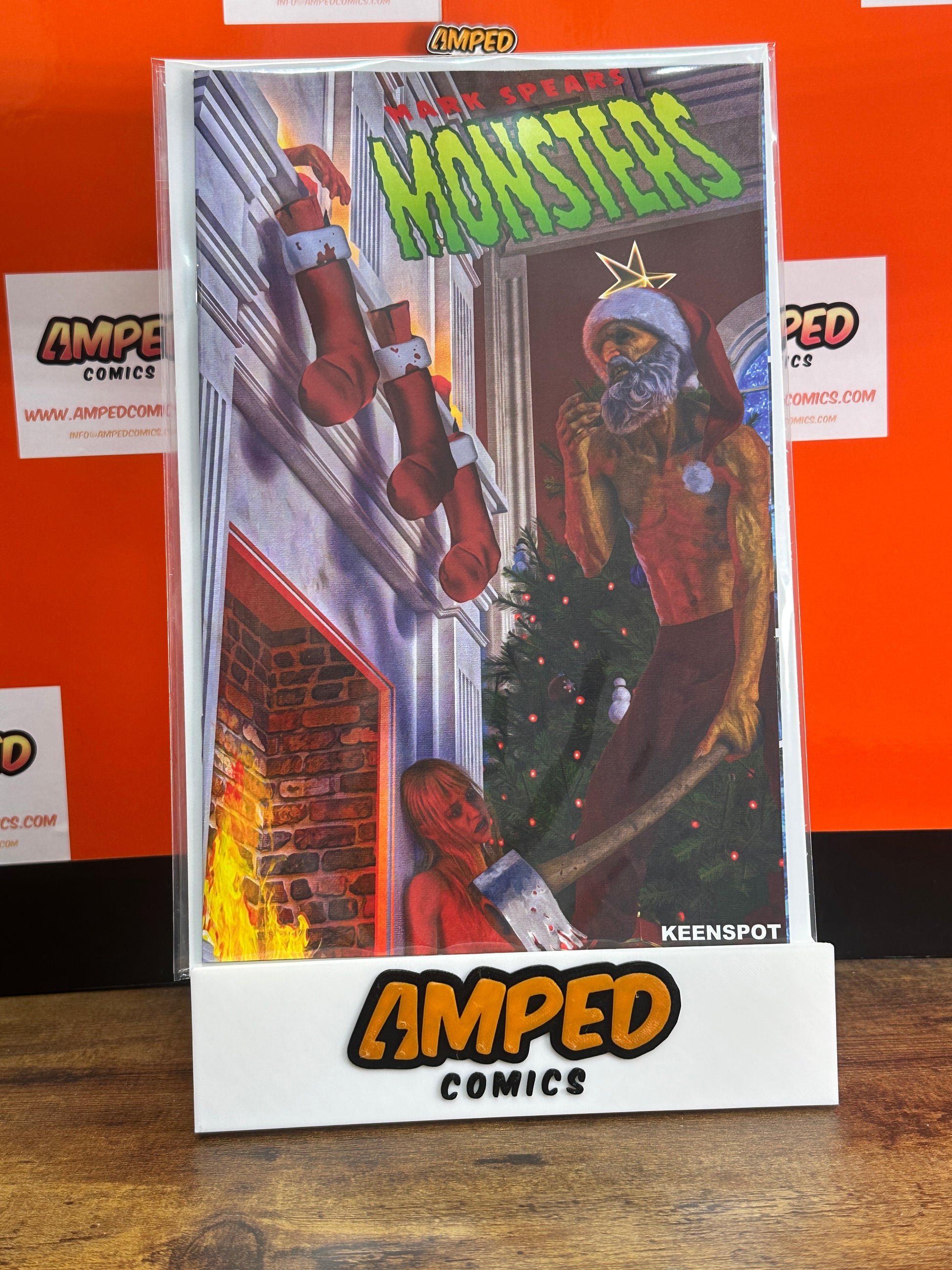 Mark Spears Monsters #8 - Cover A02 Cardstock 1:34 Blind Bag Variant Horror