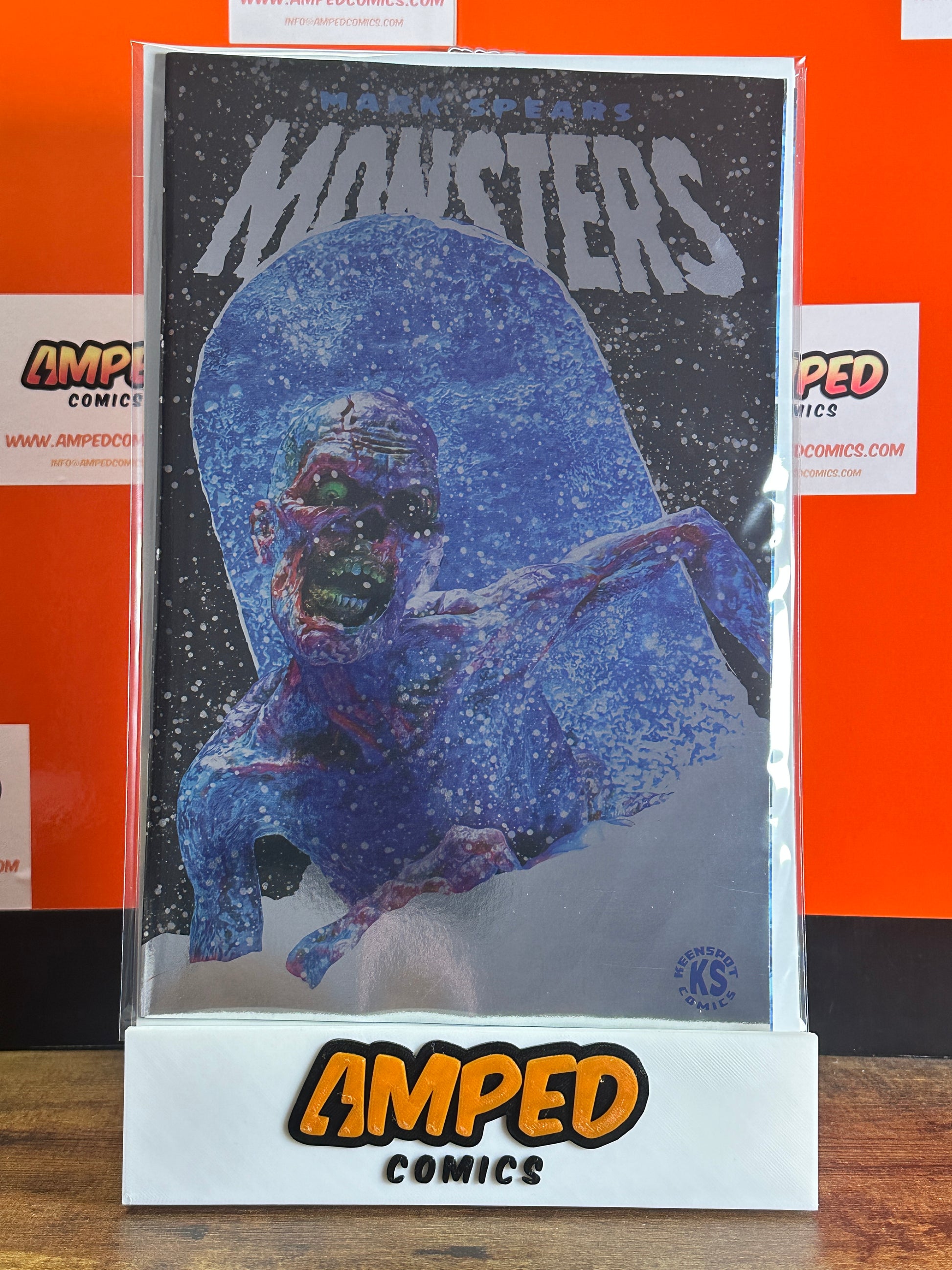 Mark Spears Monsters 8 FOIL VARIANT A57 Keenspot Comics