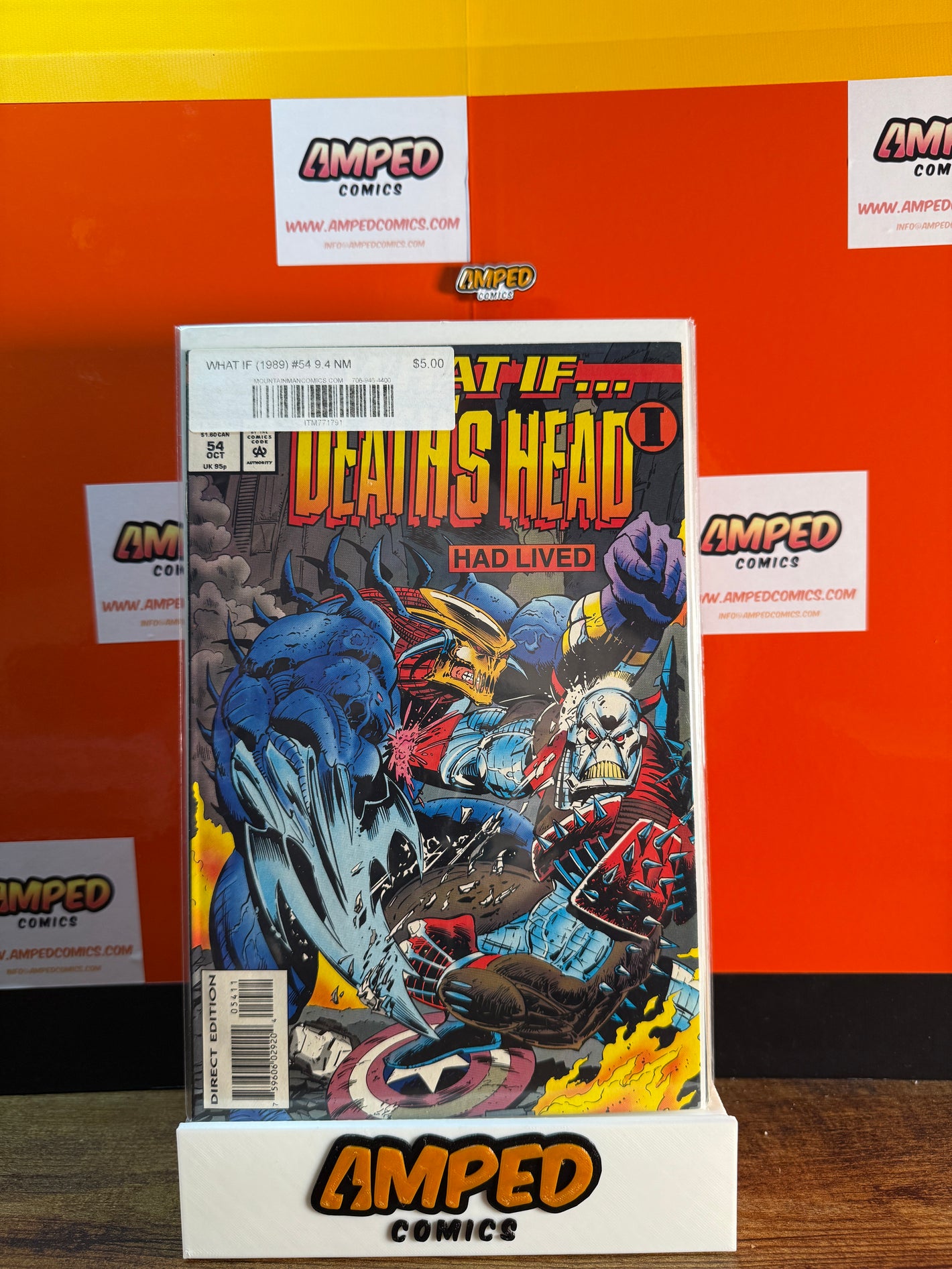 What If 54 (1989) Deaths Head Had Lived - Marvel Comics