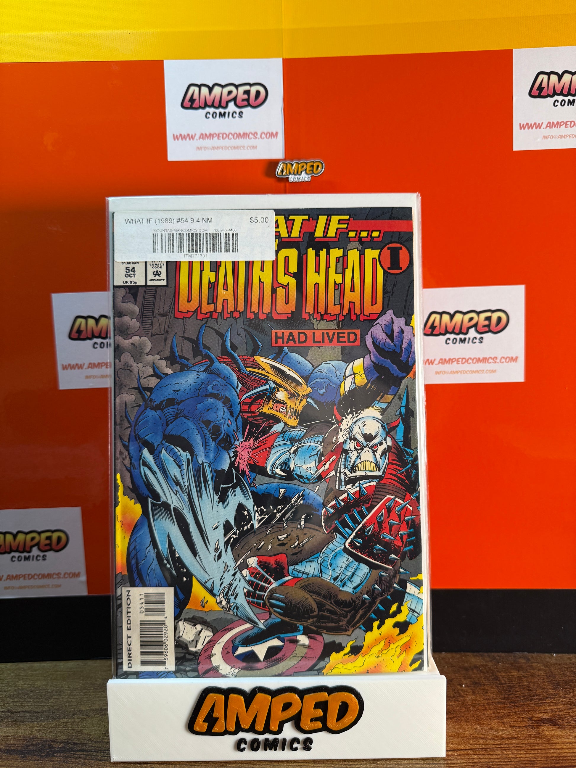 What If 54 (1989) Deaths Head Had Lived - Marvel Comics