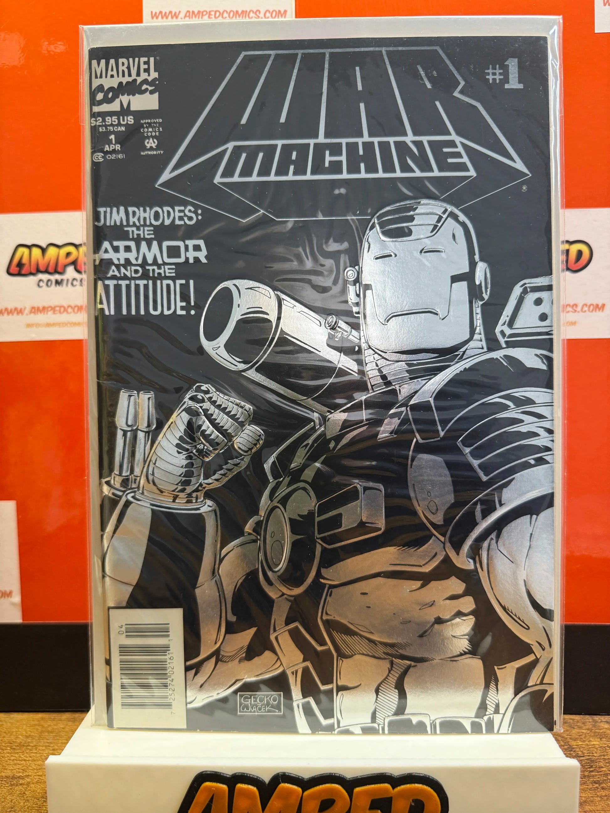 War Machine 1 Marvel Comics April 1994 Jim Rhodes Cover LOW GRADE