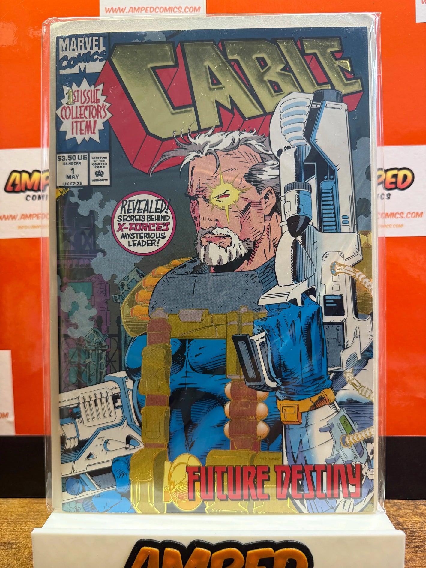 Cable 1 Marvel Comics May 1993 Future Destiny X-Force Leader