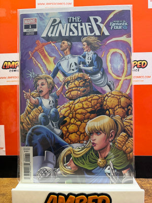 The Punisher 1 Variant Edition Marvel 2018 Fantastic Four Cover