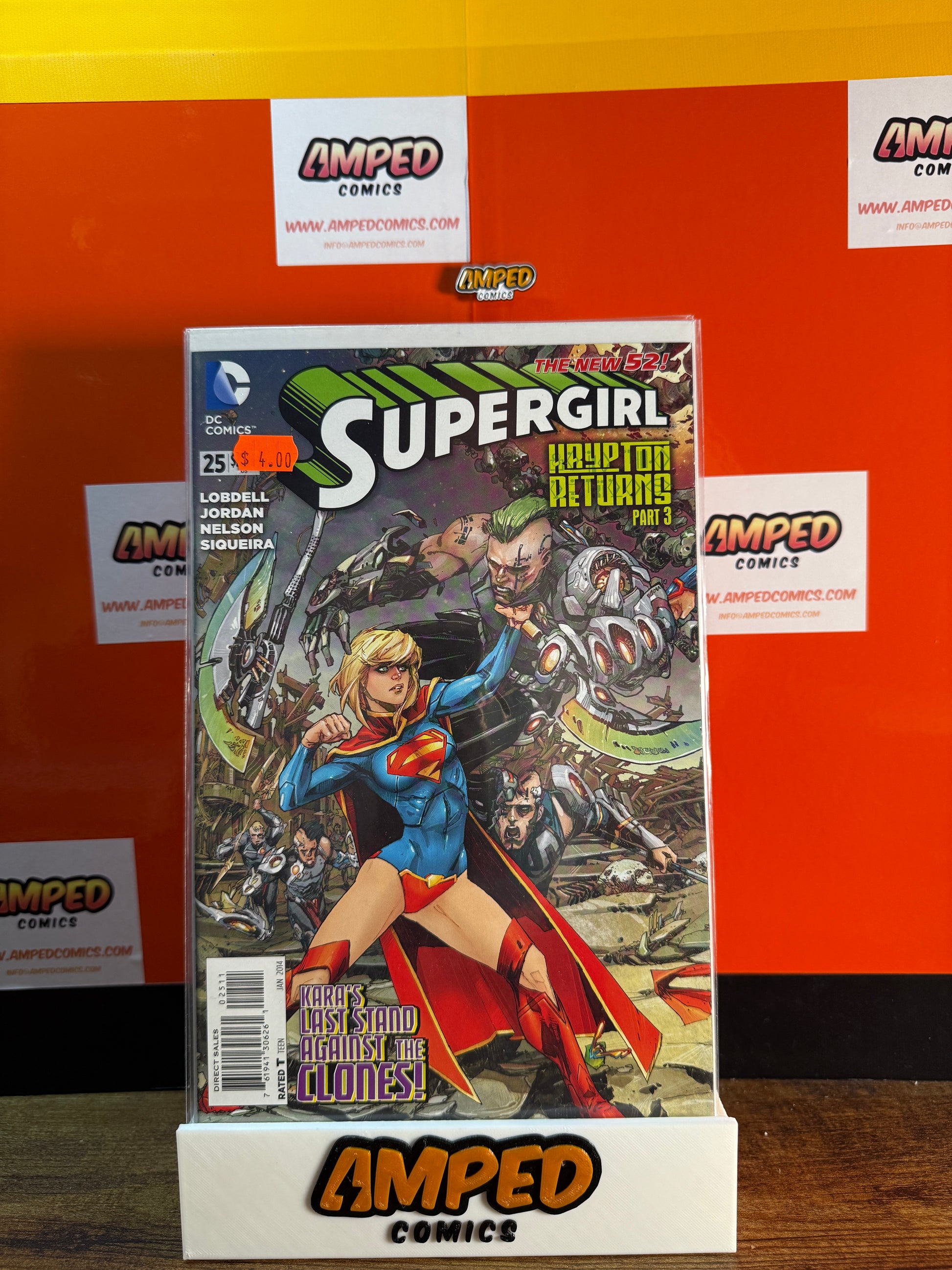 Supergirl 25 The New 52 Krypton Returns Part 3 DC Comics