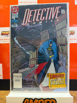 Detective Comics 643 DC Comics April 1992 Batman Library of Souls