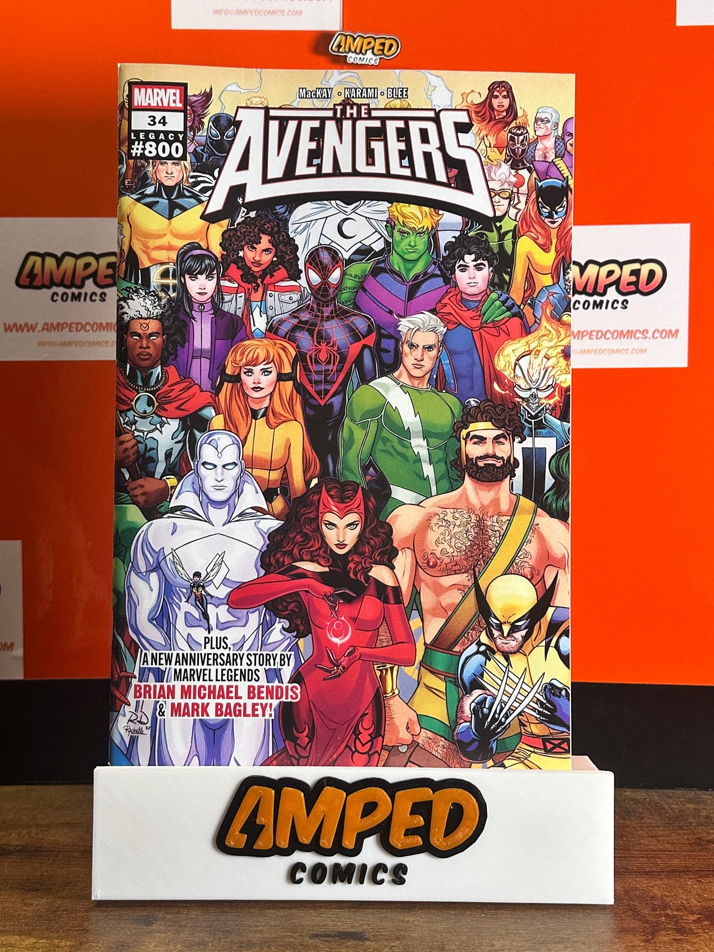 The Avengers 34 Legacy 800 Marvel Comics 2025