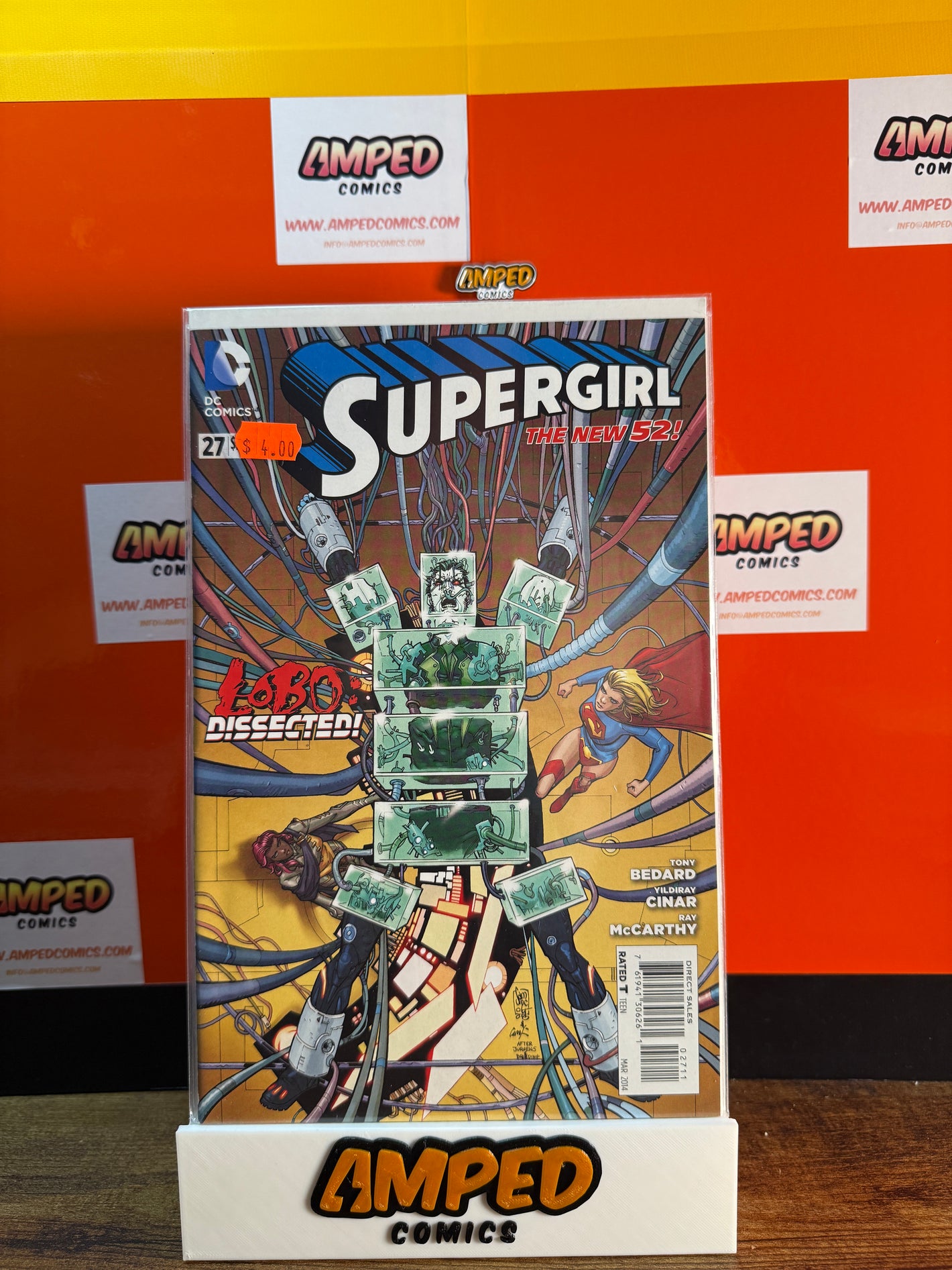Supergirl 27 The New 52 DC Comics 2014 Lobo Dissected