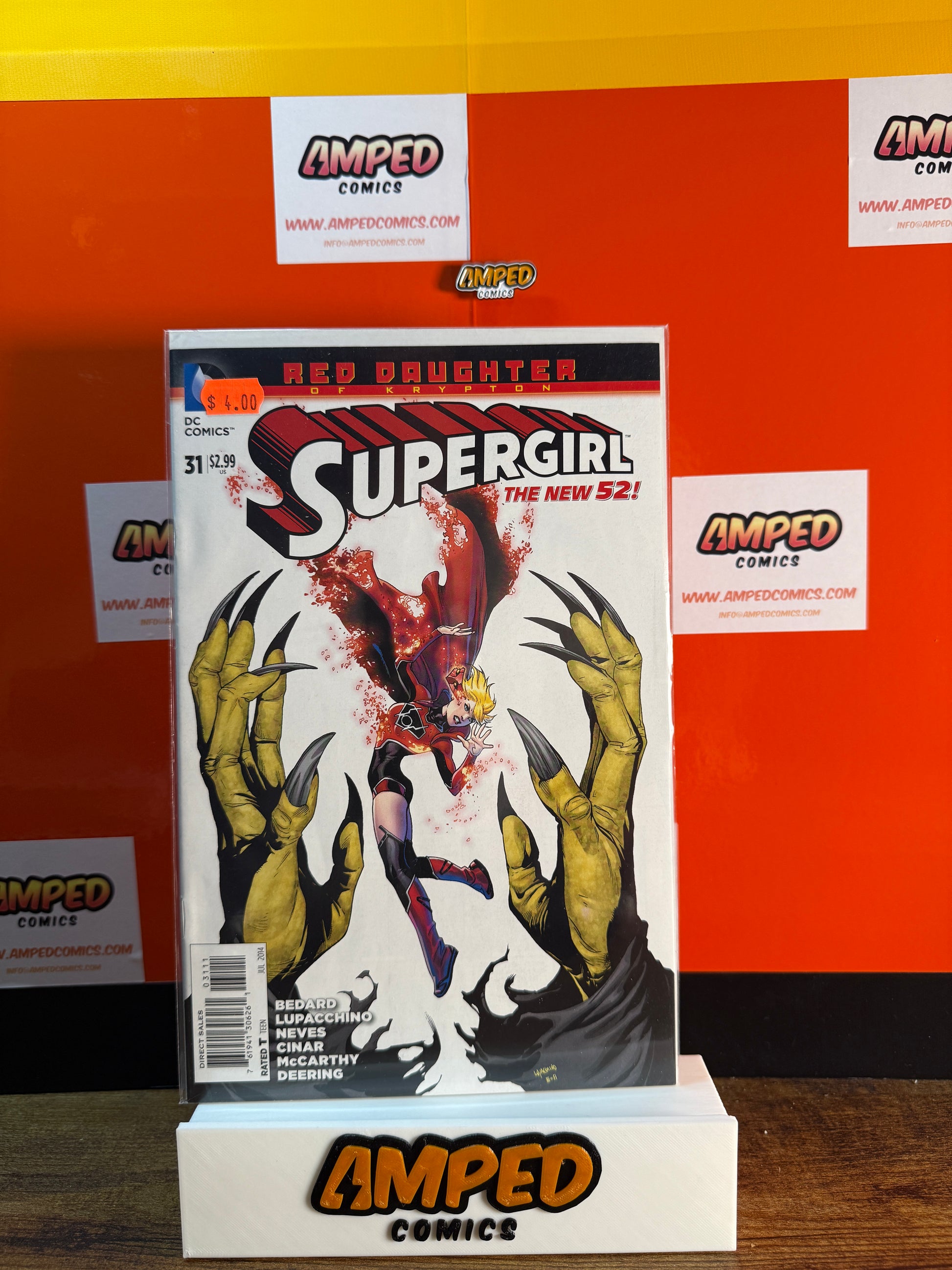 Supergirl 31 DC Comics The New 52 Red Daughter of Krypton