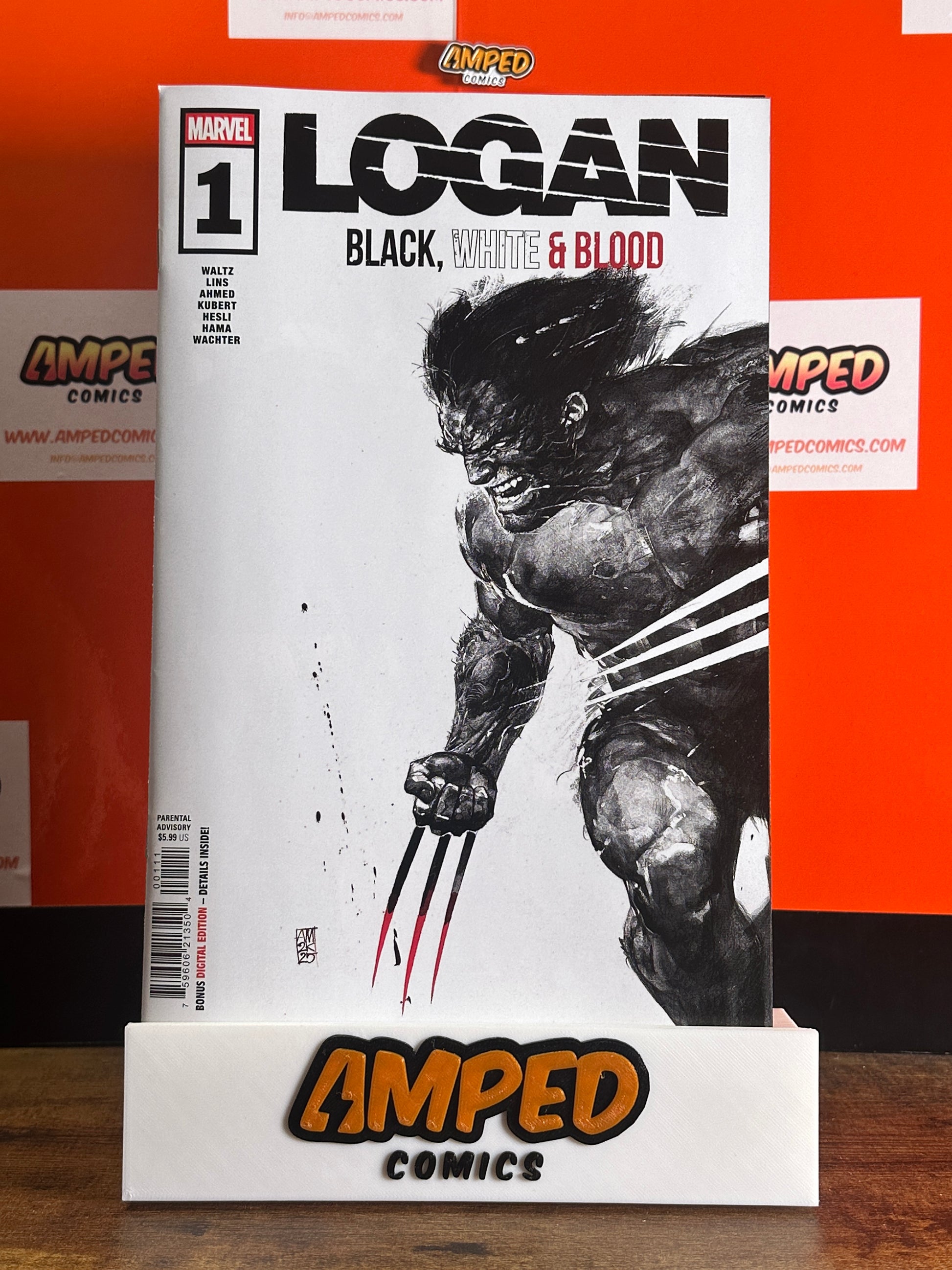 Logan Black, White Blood 1 Marvel Comics