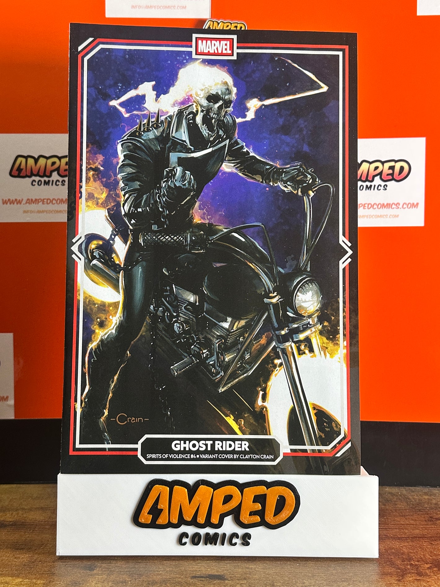 Spirits of Violence 4 Cover by Clayton Crain