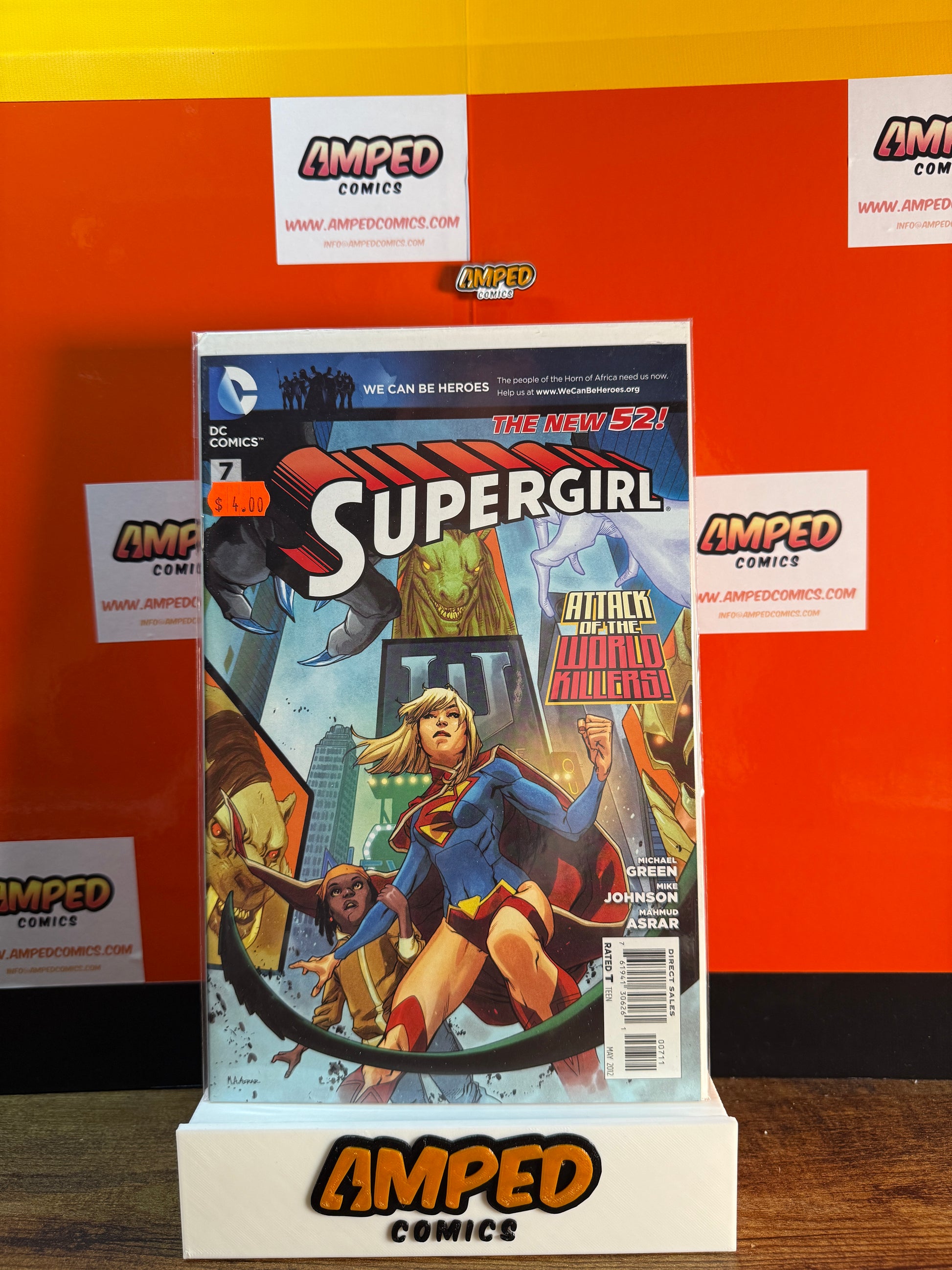 Supergirl 7 (2012) DC Comics - Attack of the Worldkillers