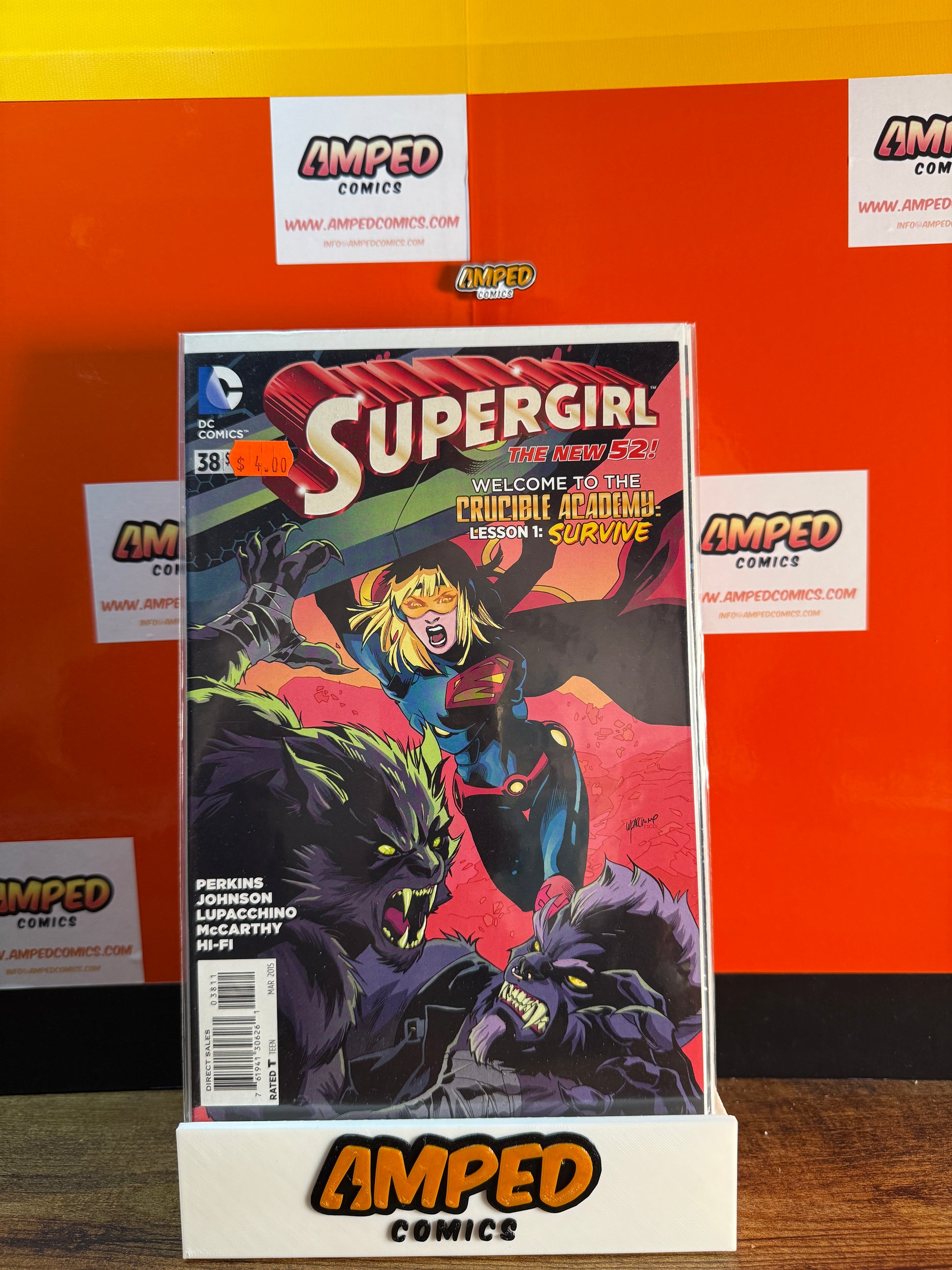 Supergirl 38 The New 52 DC Comics 2015 Crucible Academy