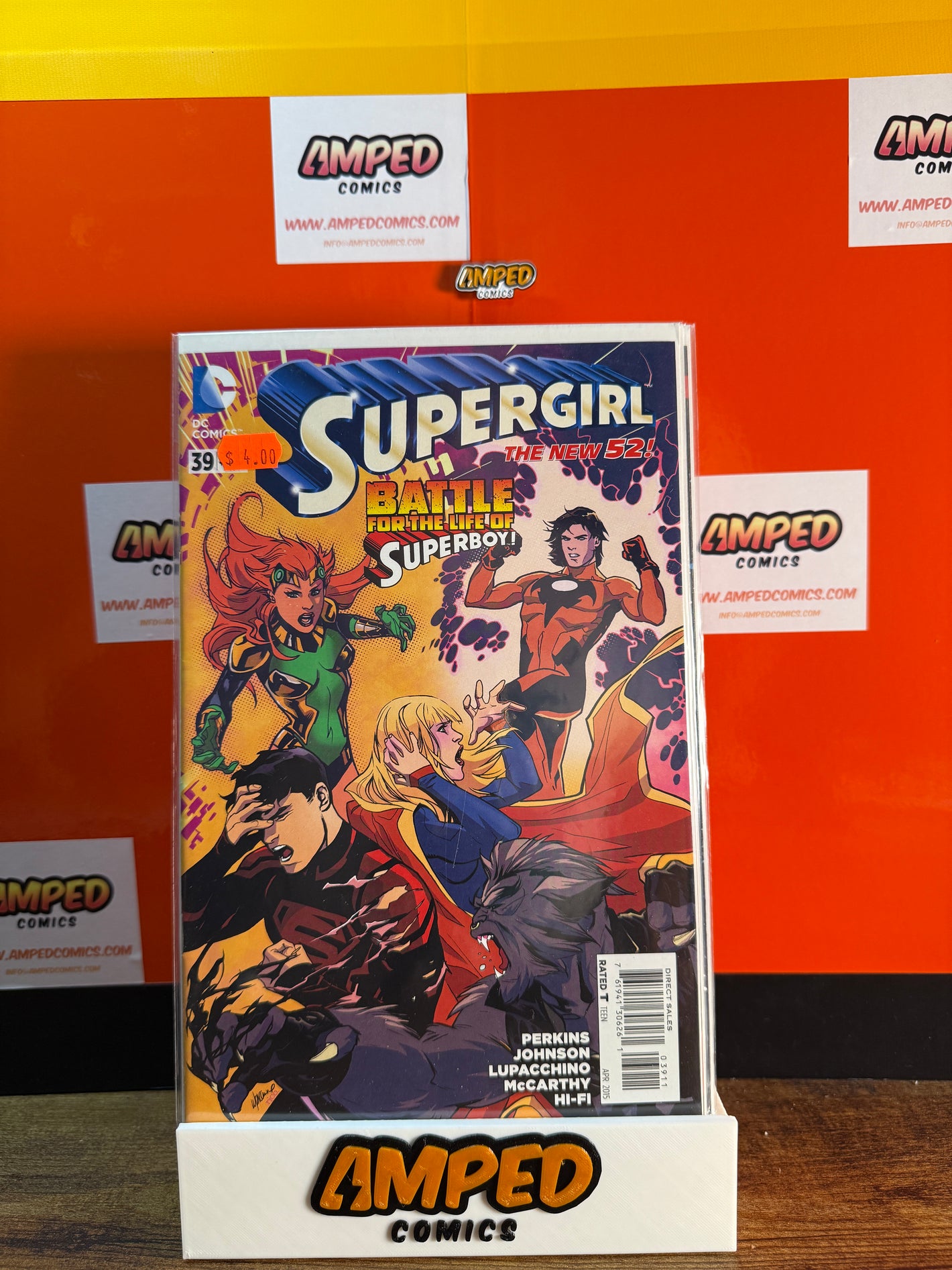 Supergirl 39 The New 52 DC Comics Battle for Superboy