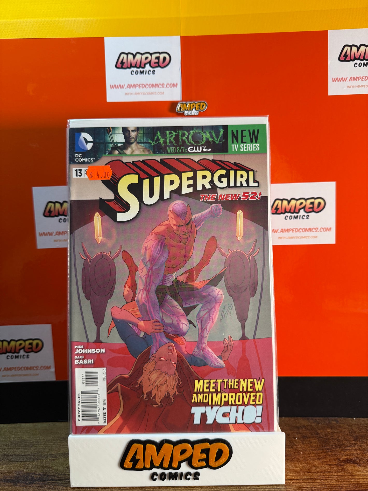 Supergirl 13 The New 52 DC Comics 2012 Mike Johnson Sam Basri