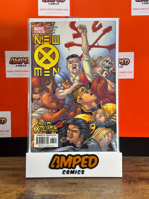 New X-Men 137 Marvel 2003 Riot at Xaviers Part Three