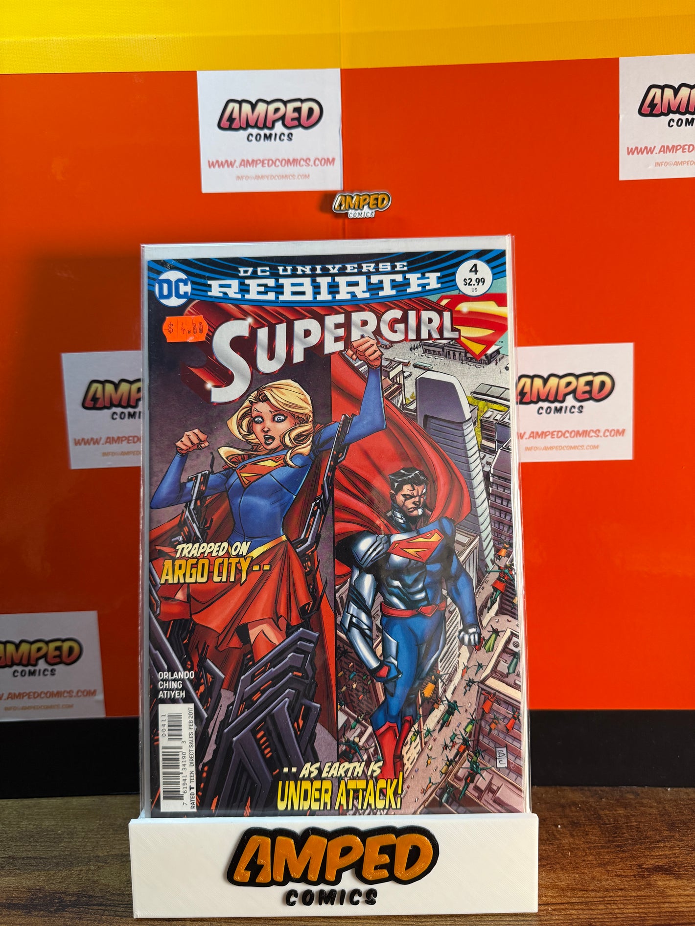 Supergirl 4 DC Universe Rebirth 2016