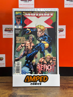 Mutant X 3 Marvel Comics Dec 1998 Wolverine Sabretooth Appearance