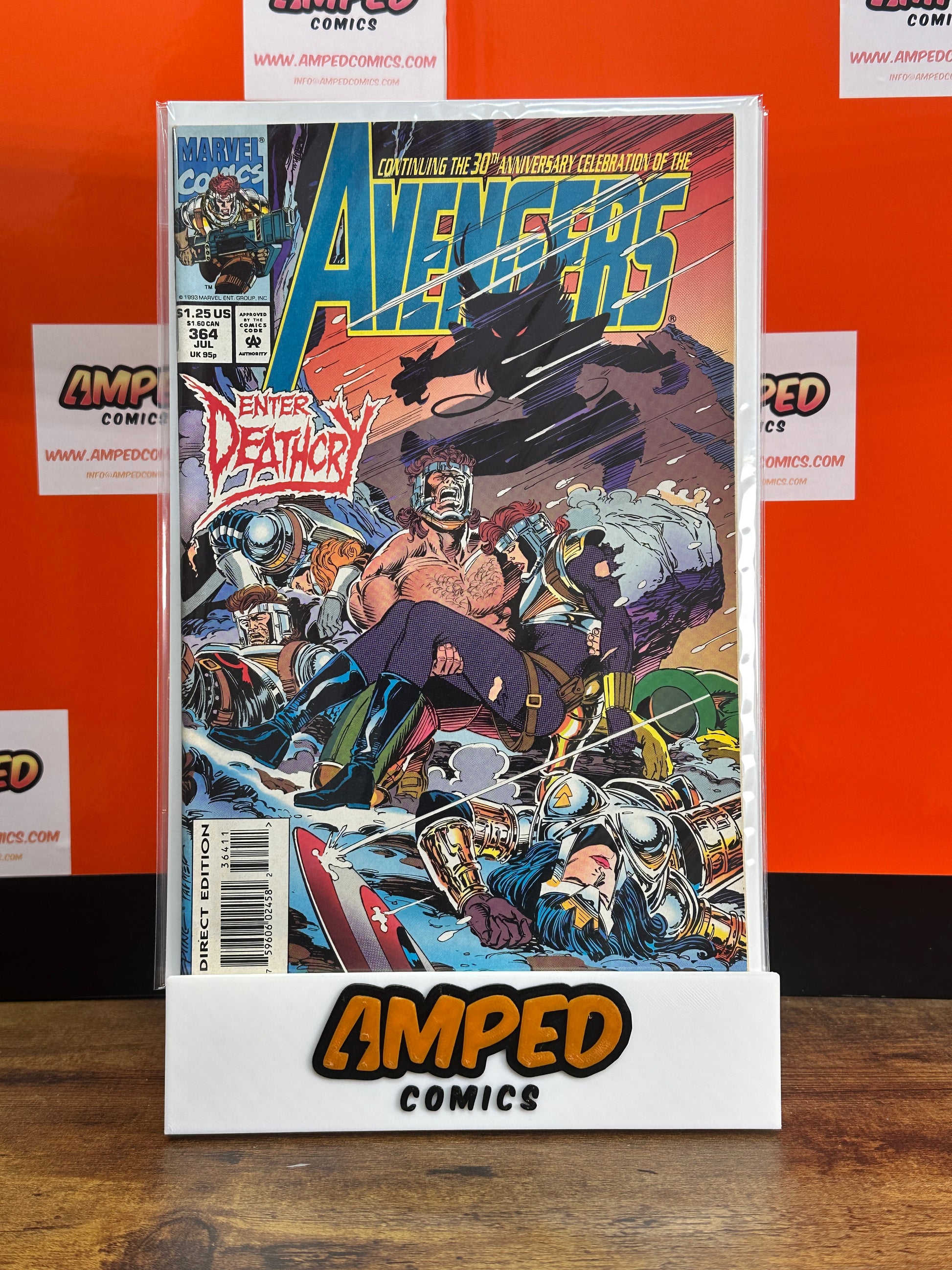 Avengers 364 Marvel Comics 1993 Enter Deathcry 30th Anniversary