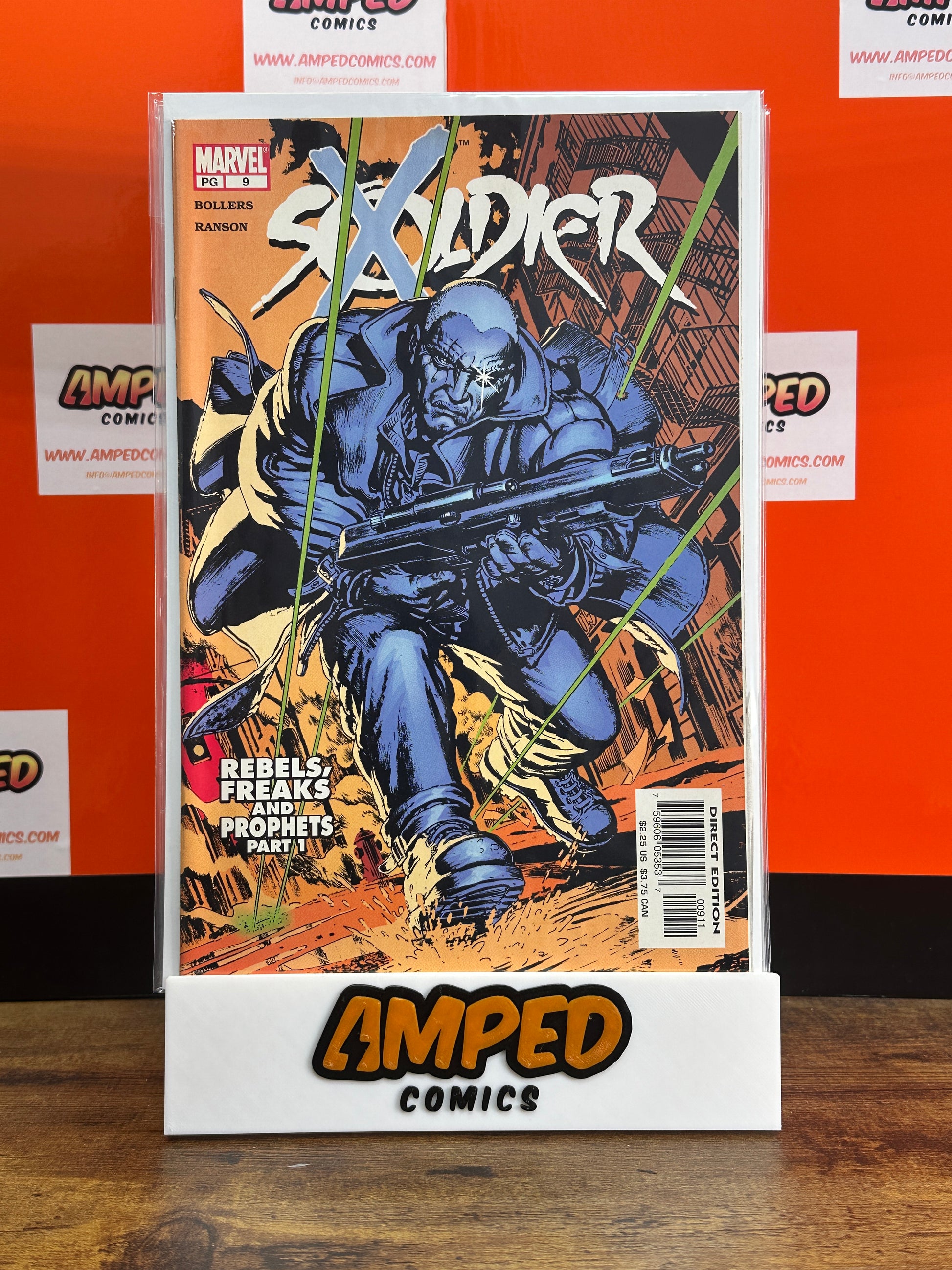 X-Soldier 9 Marvel Comics Rebels Freaks Prophets Part 1