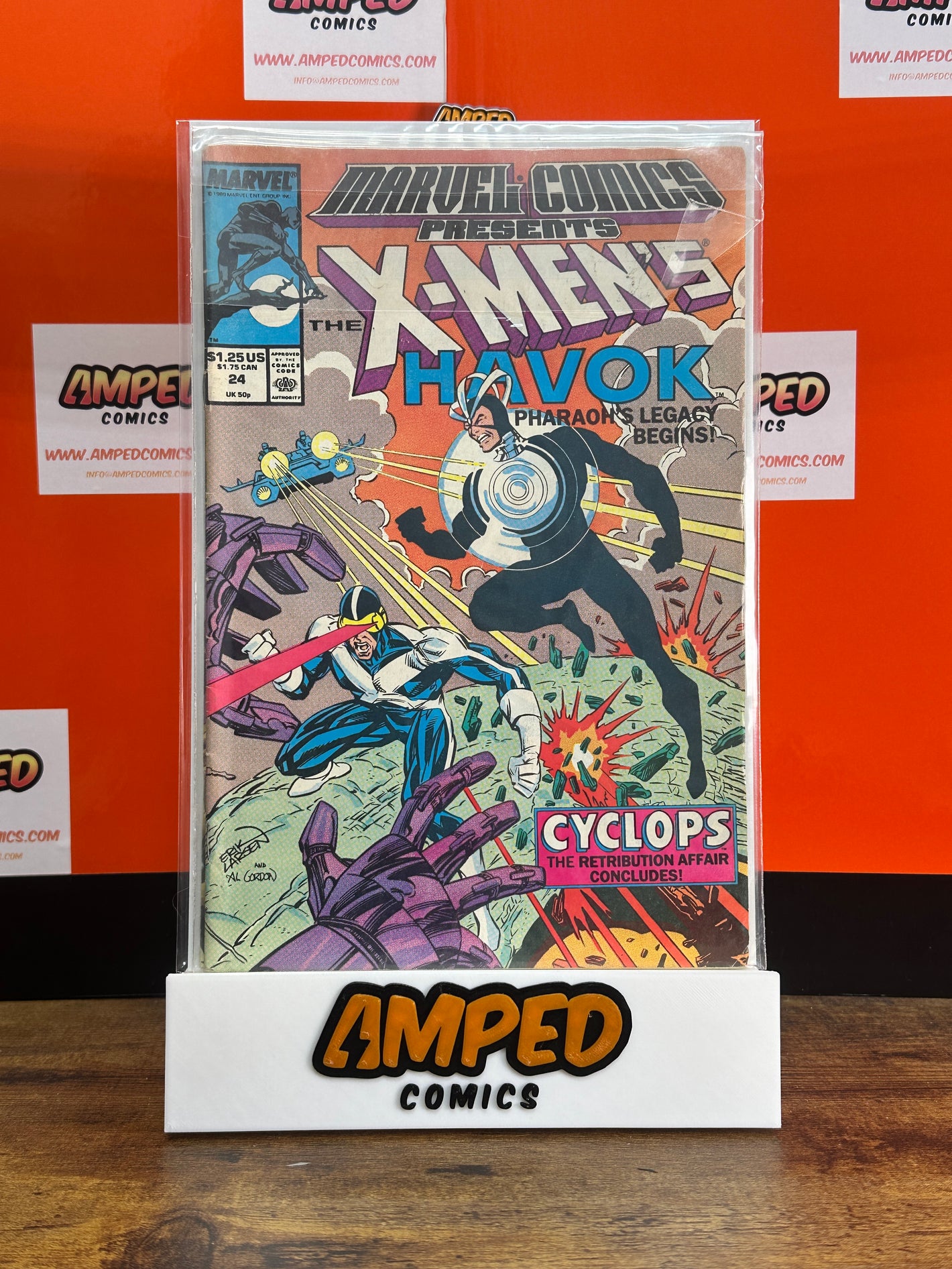 Marvel Comics Presents 24 X-Men Havok Pharaohs Legacy Begins