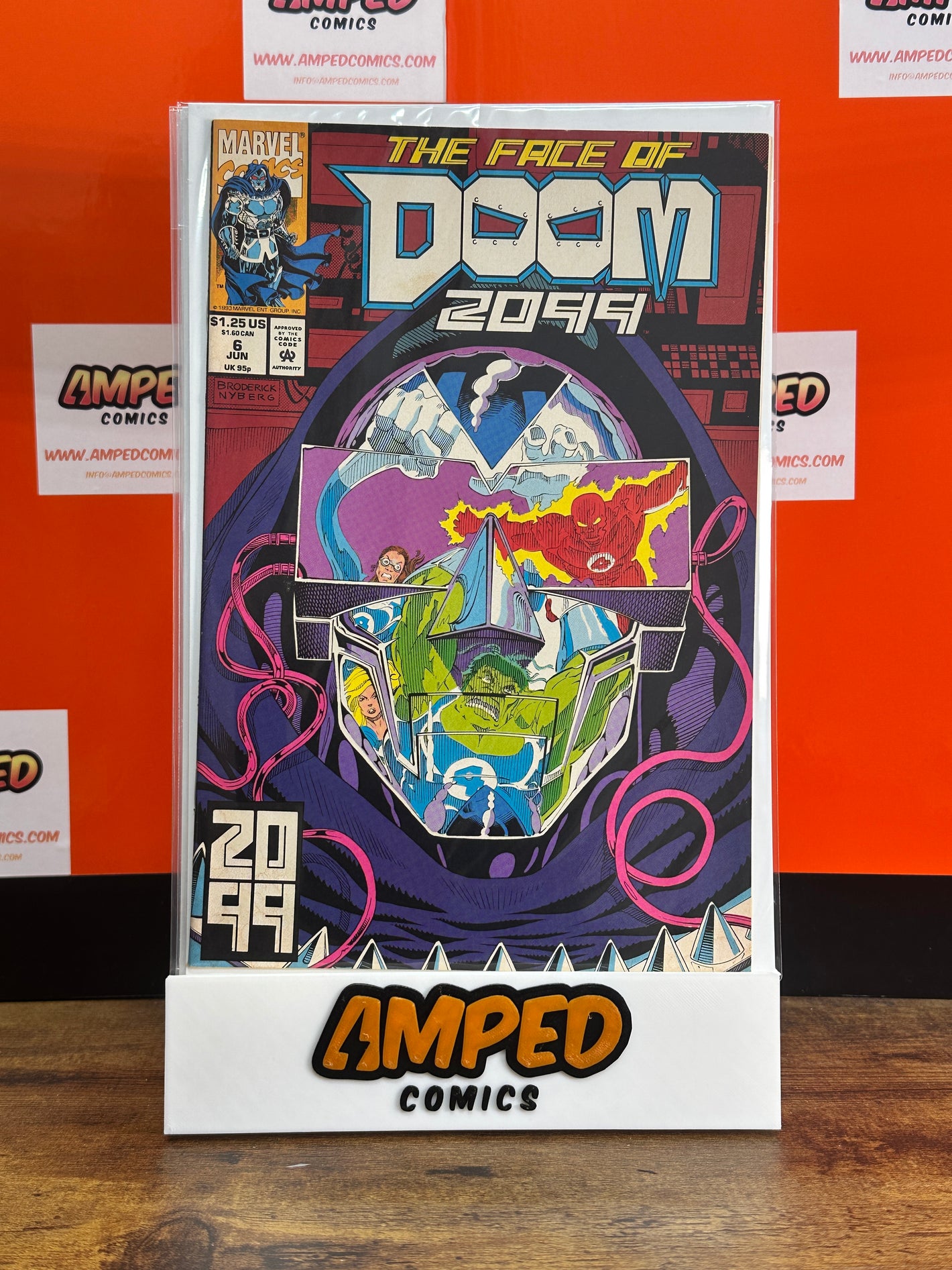 Doom 2099 6 Marvel Comics 1993 The Face of Doom