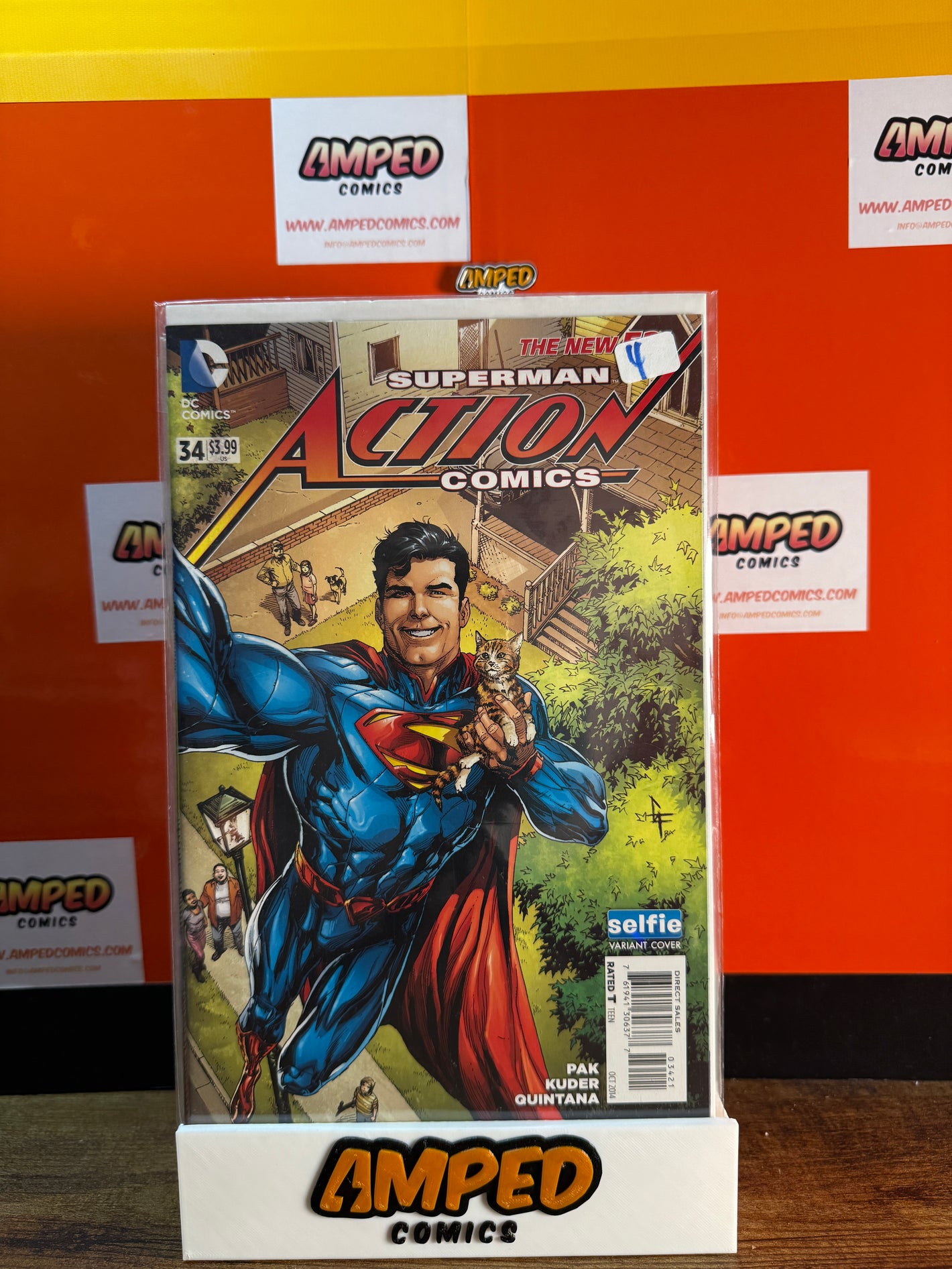 Action Comics 34 Selfie Variant DC Comics 2014
