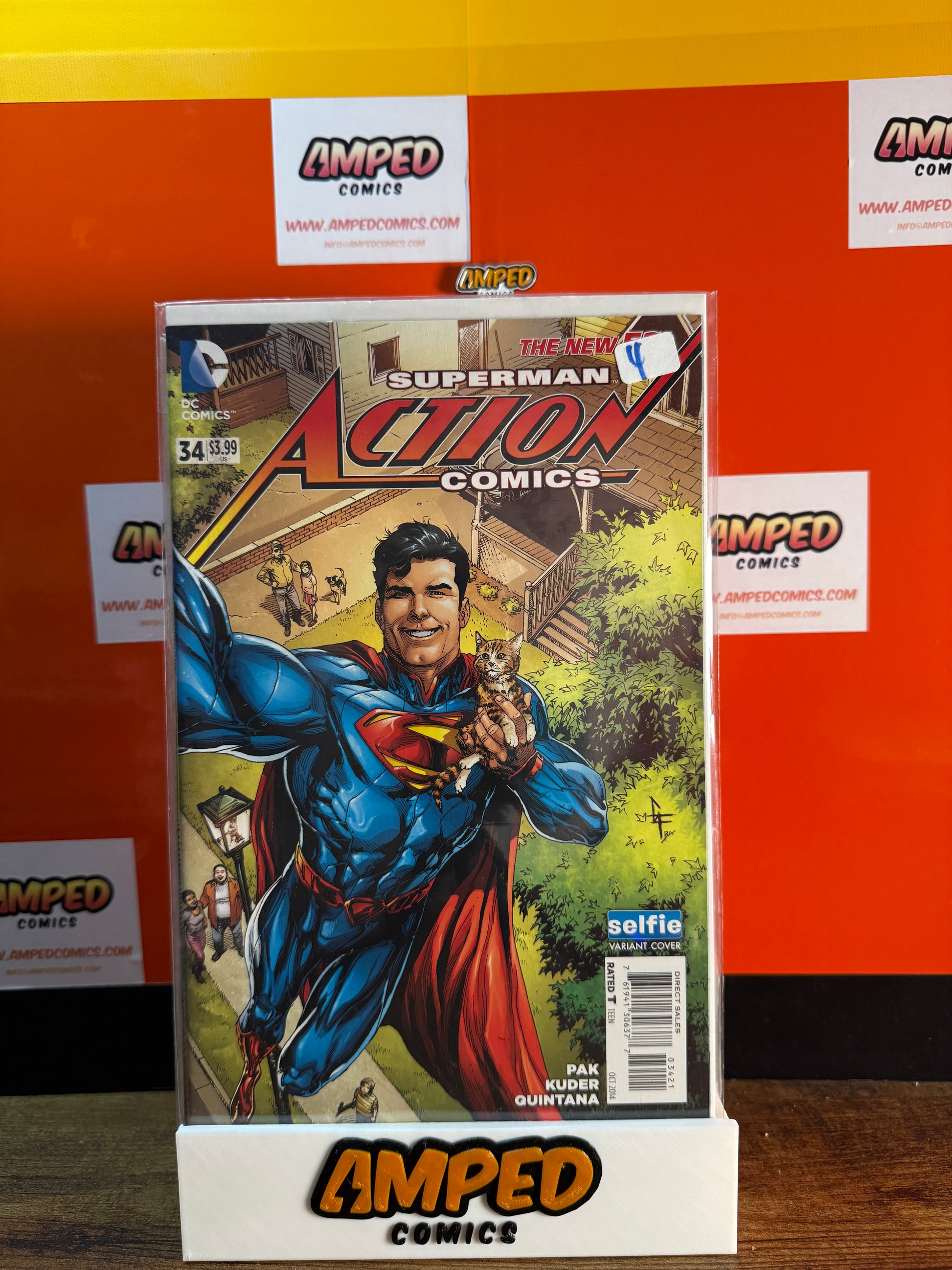 Action Comics 34 Selfie Variant DC Comics 2014