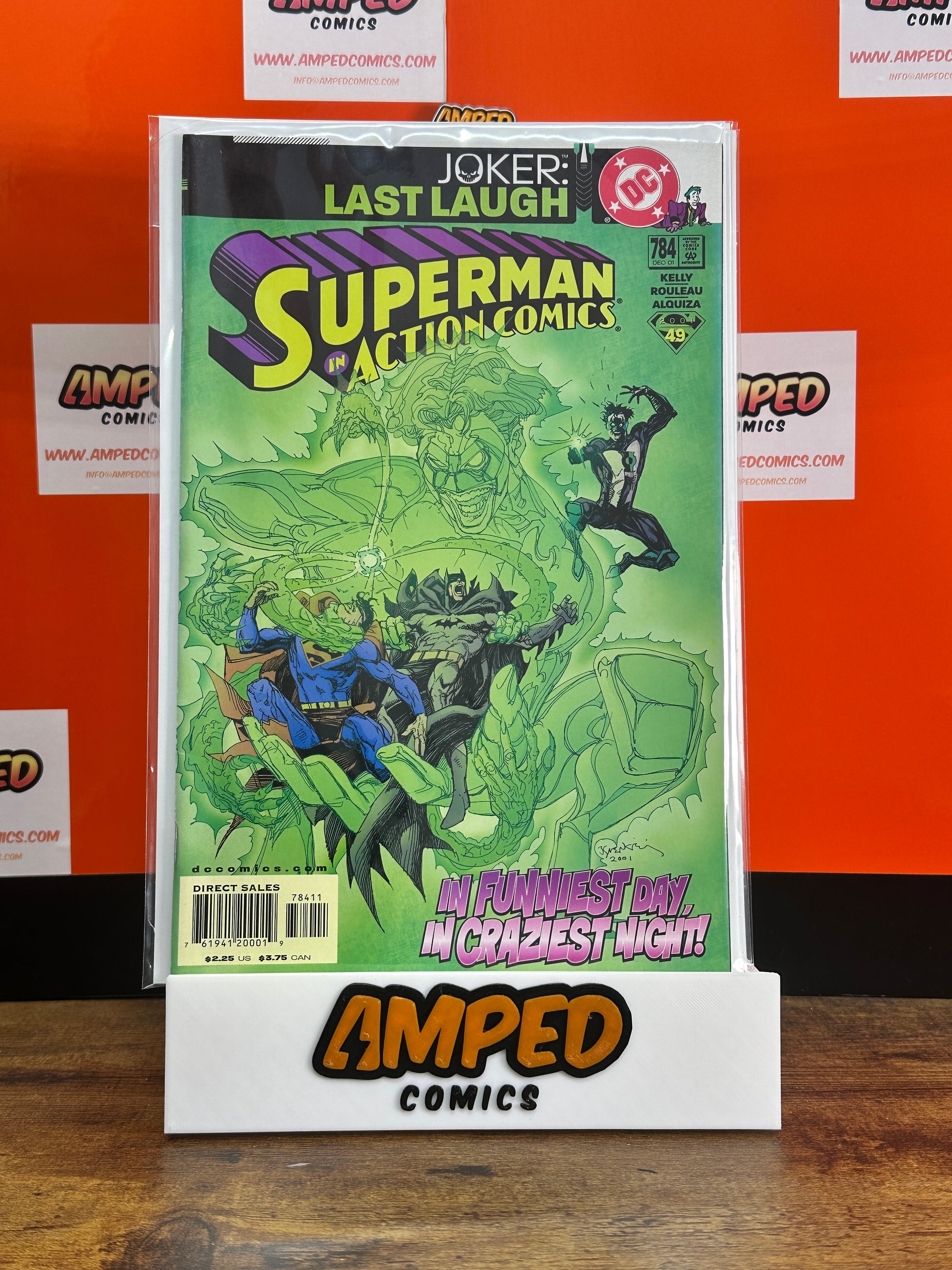 Superman in Action Comics 784 DC 2001 Jokers Last Laugh