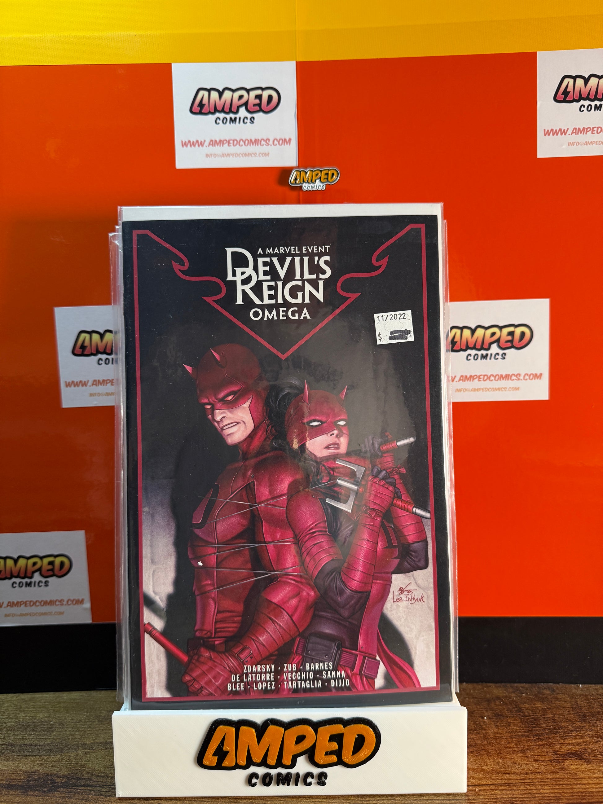 Devils Reign Omega 1 (2022) Marvel Comics