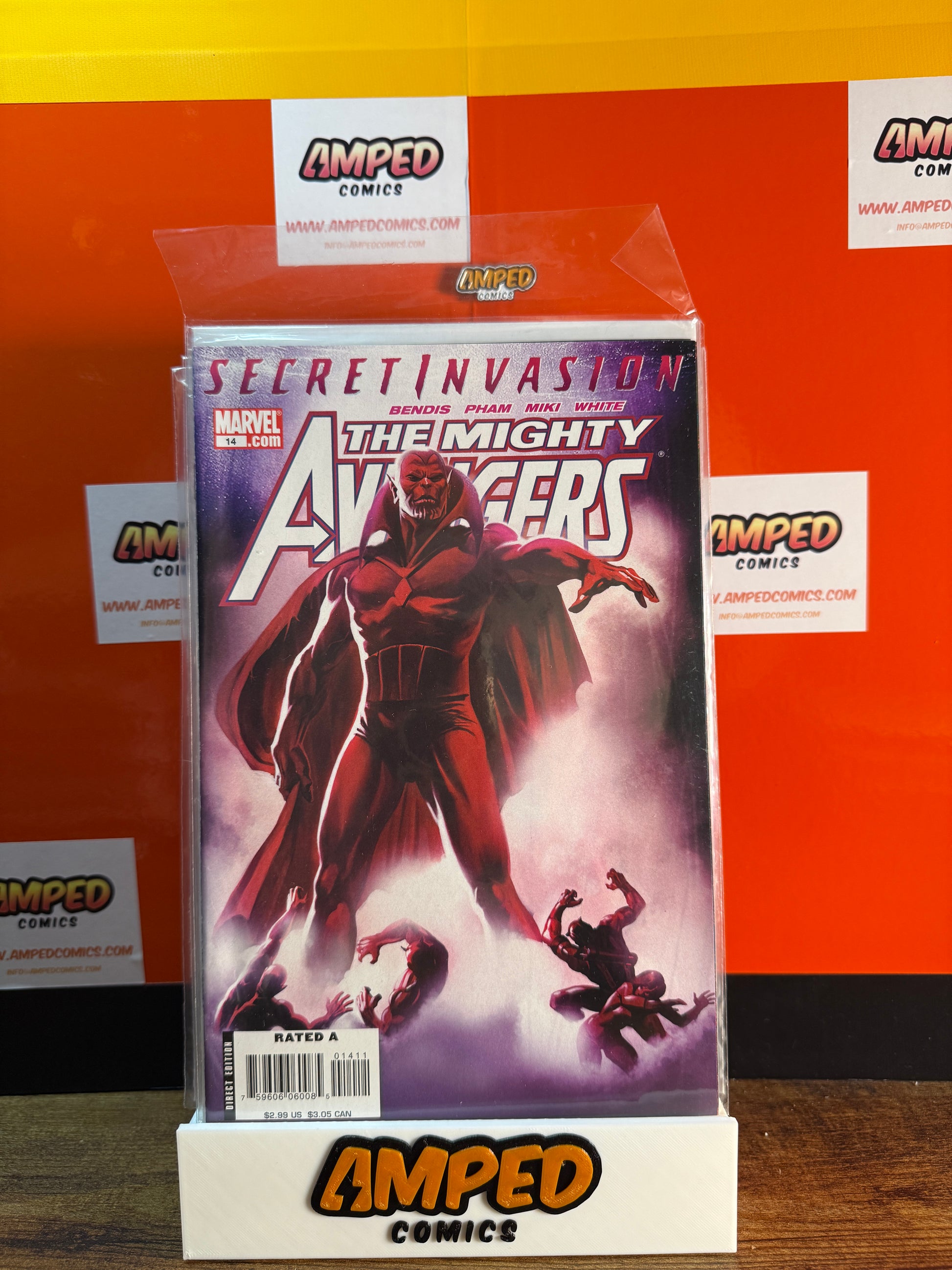 The Mighty Avengers 14 Secret Invasion Marvel Comics