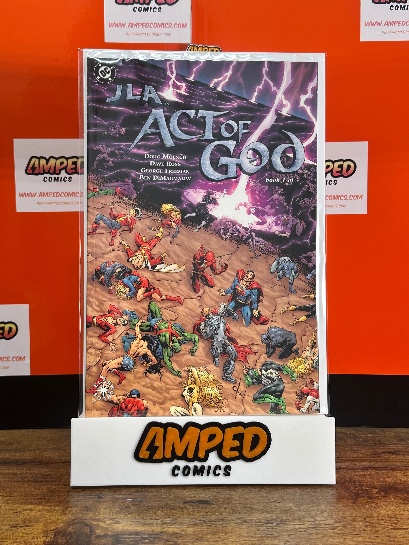 JLA Act of God 1 (DC Comics, 2000) Book 1 of 3