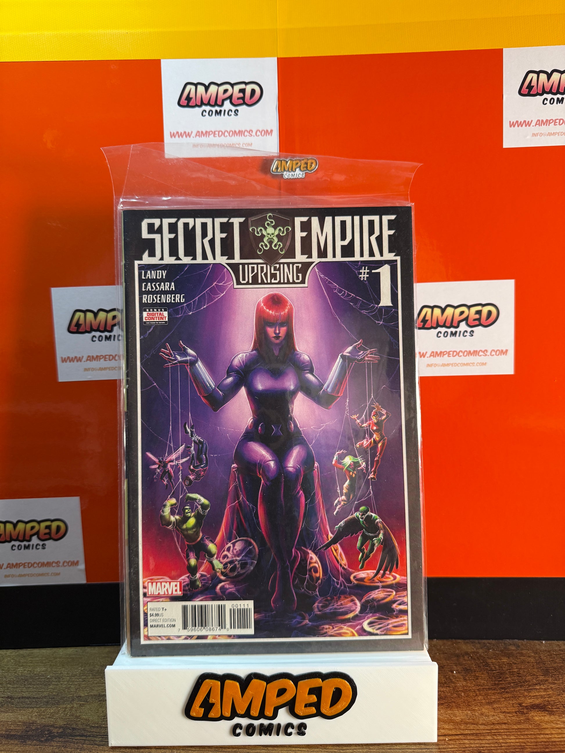 Secret Empire Uprising 1 Marvel Comics 2017