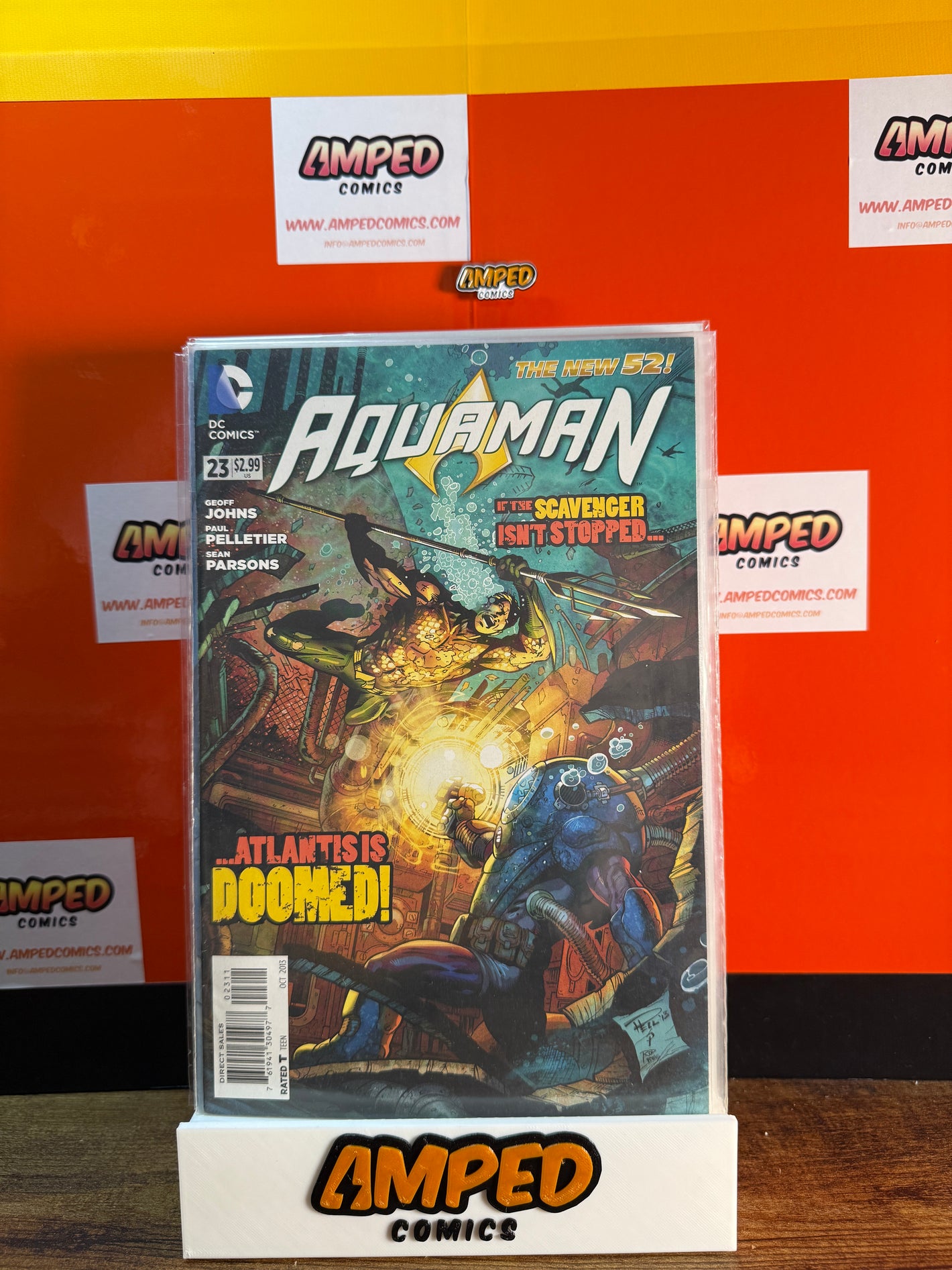 Aquaman 23 The New 52 DC Comics 2013 Geoff Johns