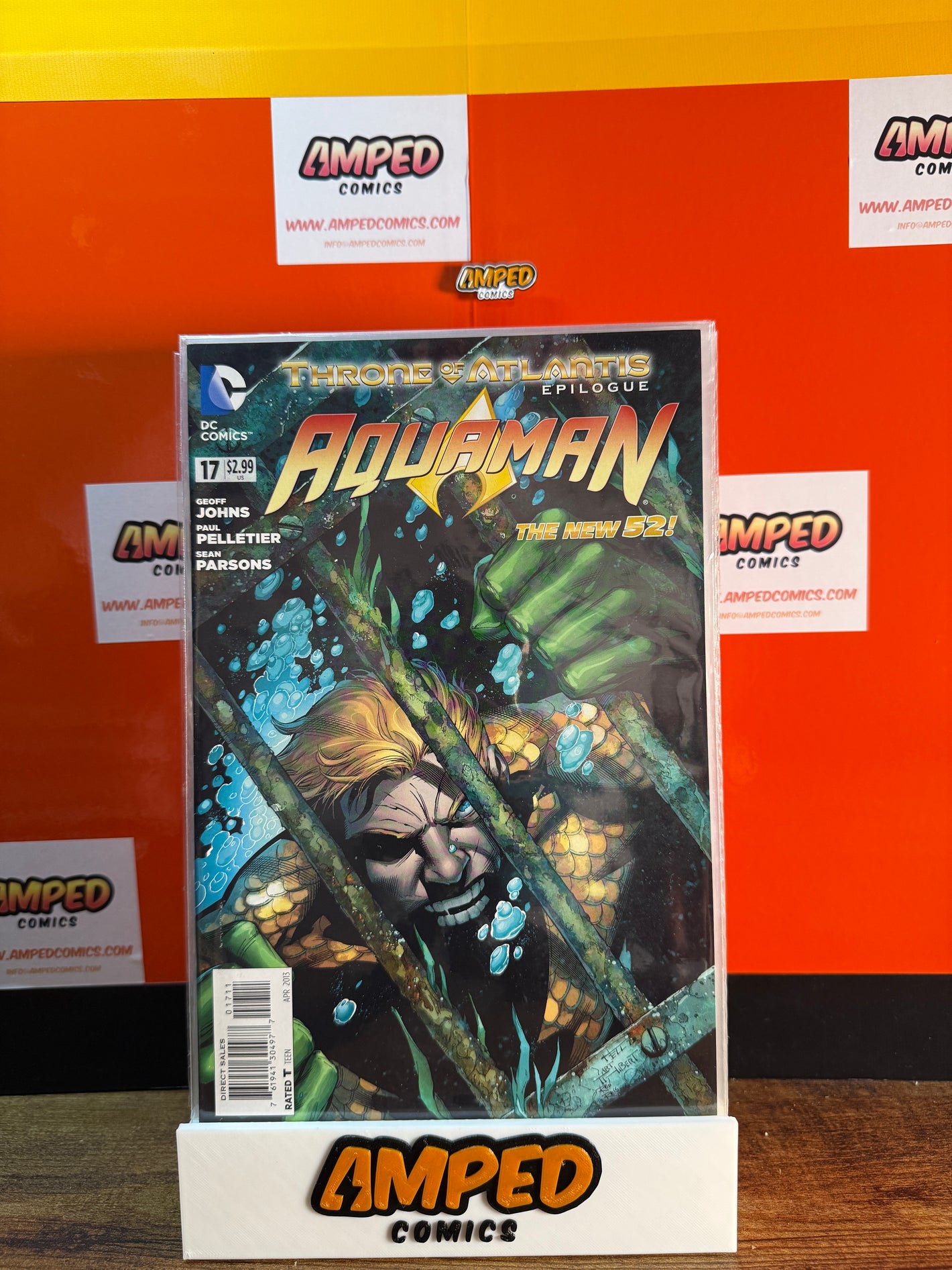 Aquaman 17 (2013) DC Comics - Throne of Atlantis Epilogue