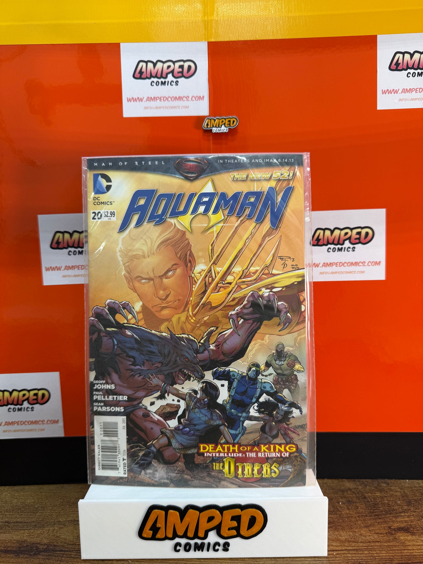 Aquaman 20 (2013) DC Comics - Death of a King Return of The Others