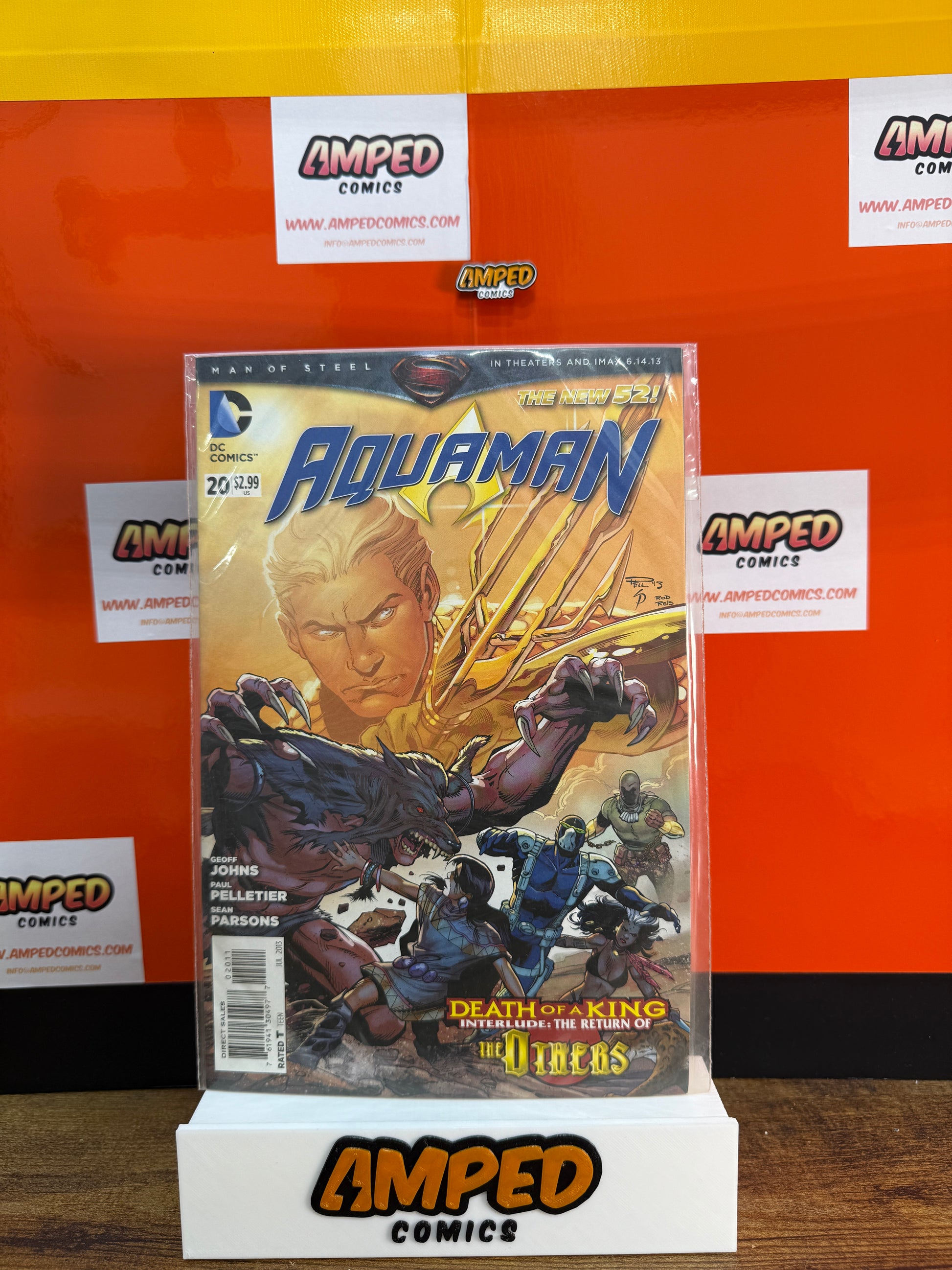 Aquaman 20 (2013) DC Comics - Death of a King Return of The Others