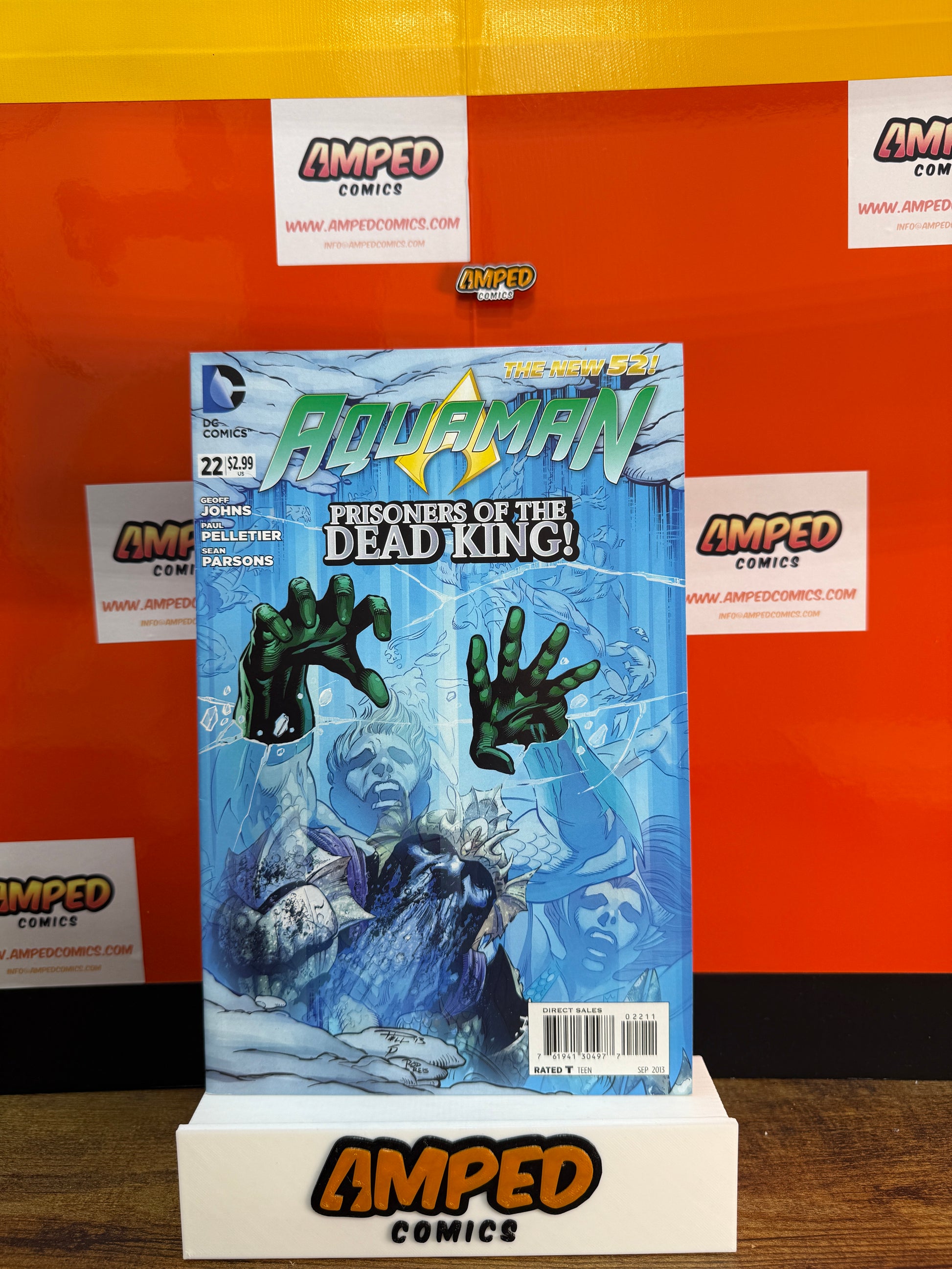 Aquaman 22 (2013) DC Comics - Prisoners of the Dead King