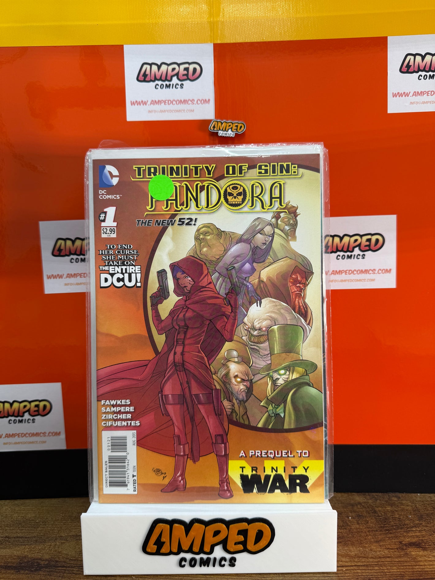 Trinity of Sin Pandora 1 DC Comics The New 52 Prequel to Trinity War