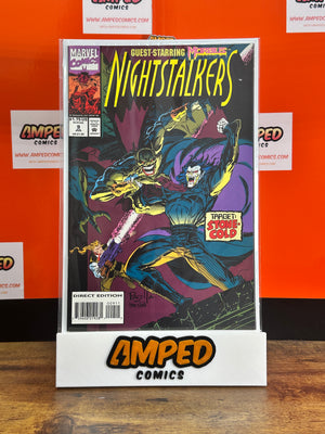 Nightstalkers 9 Marvel Comics 1993 Guest-Starring Morbius