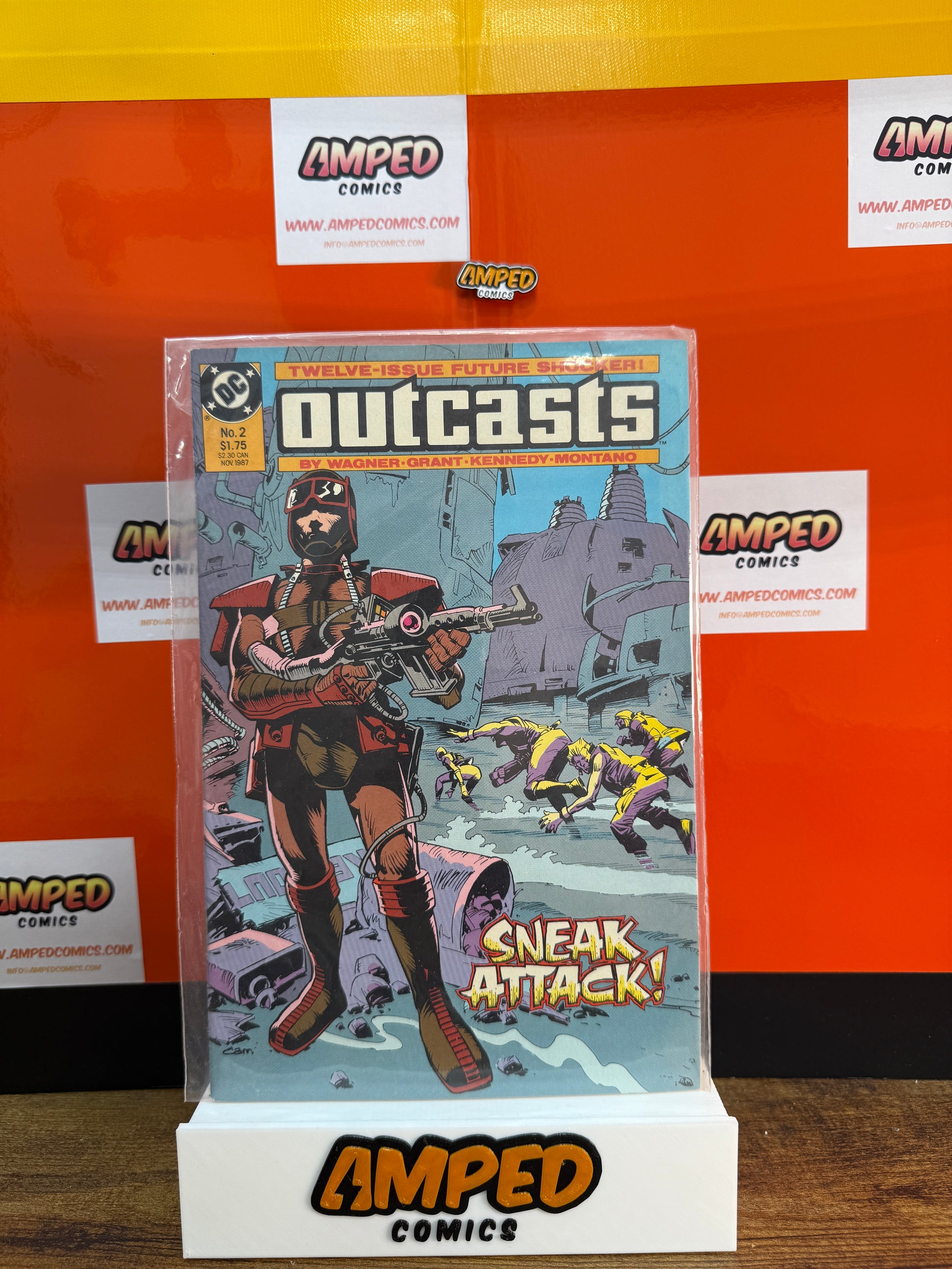 Outcasts 2 DC Comics November 1987 Wagner Grant