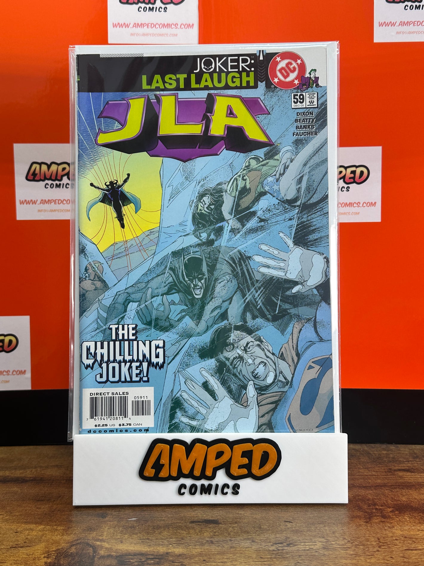 JLA 59 Joker Last Laugh DC Comics 2001 The Chilling Joke